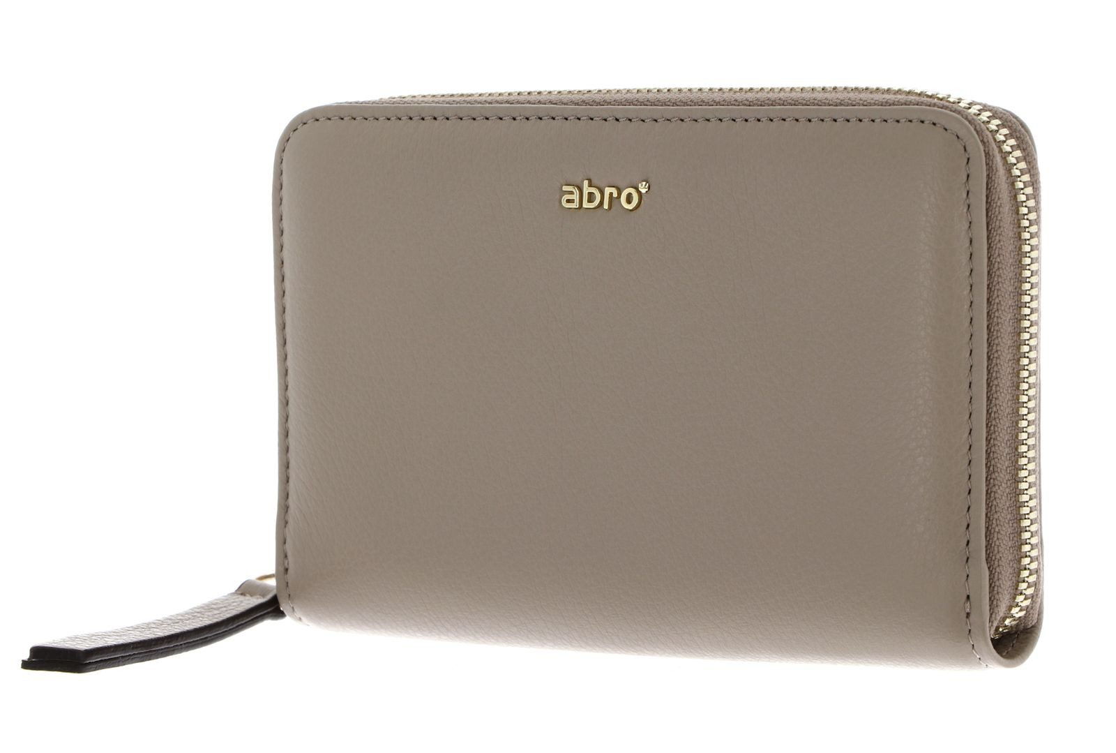 Abro Geldbörse Wallet, aus echtem Leder