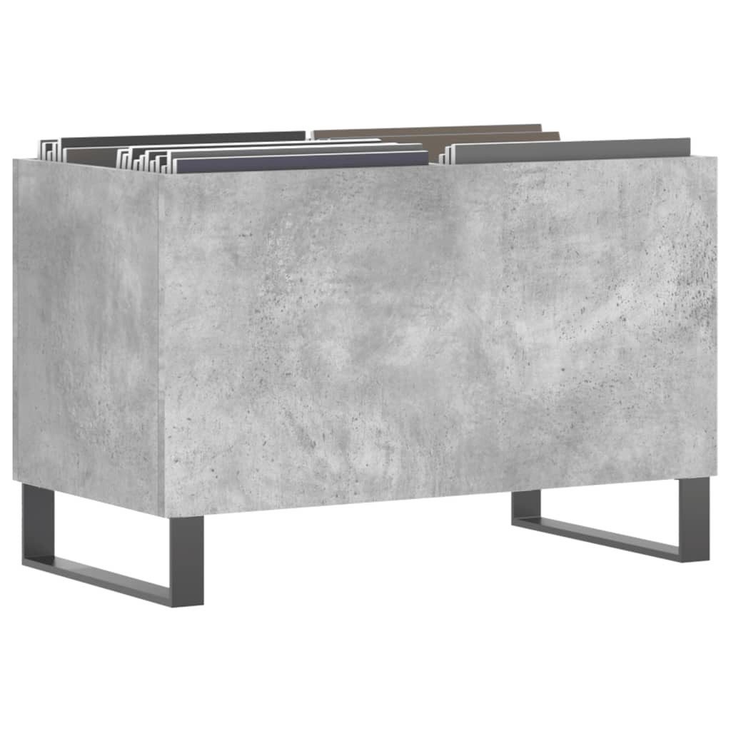 vidaXL Lowboard Plattenschrank Betongrau 74,5x38x48 cm Holzwerkstoff (1 St)