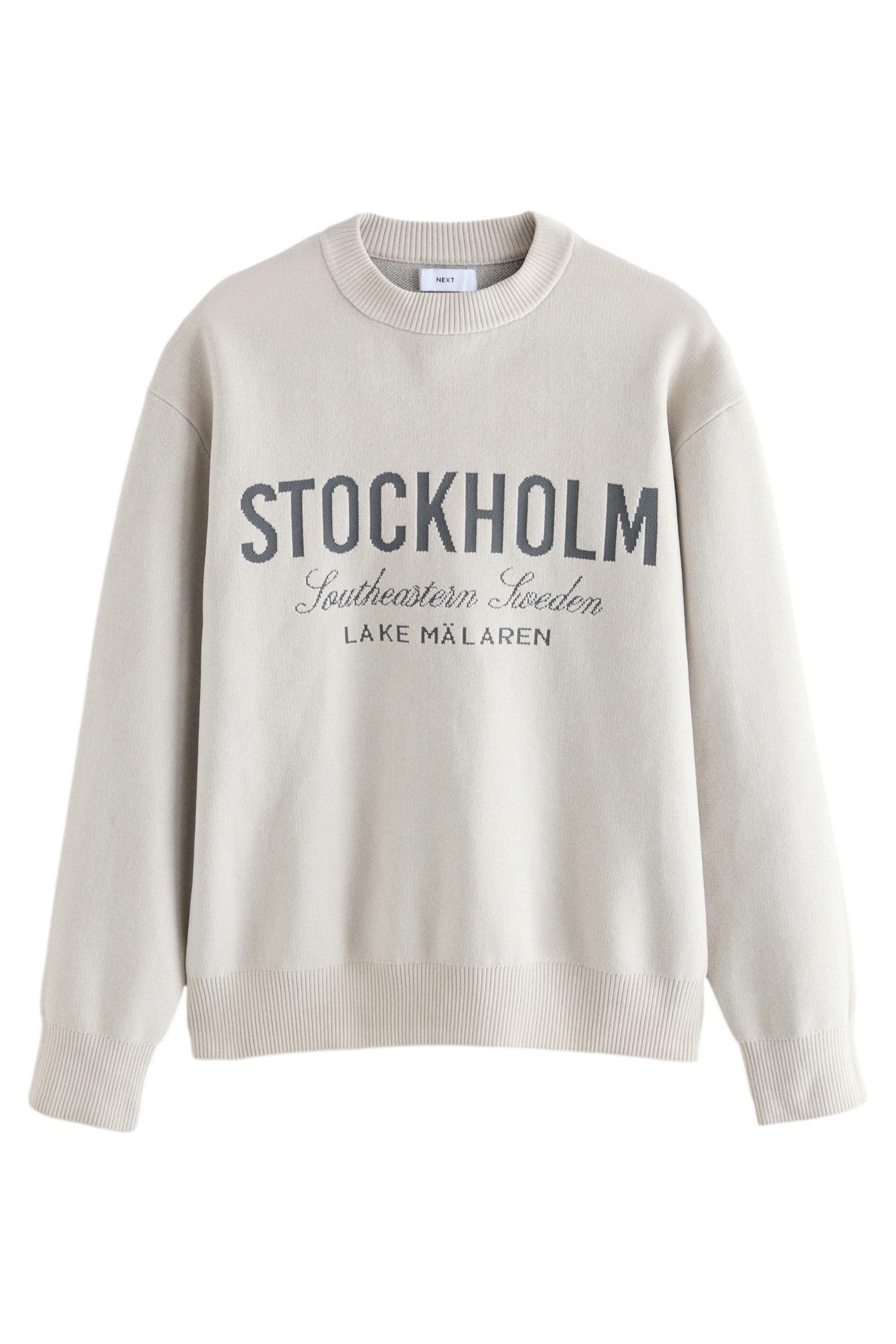 Next Strickpullover Relaxed Fit Rundhalspullover, Stockholm (1-tlg)