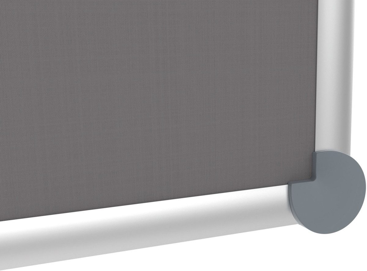 MAUL Pinnwand Pinnboard 2000 Textil 60x90cm grau