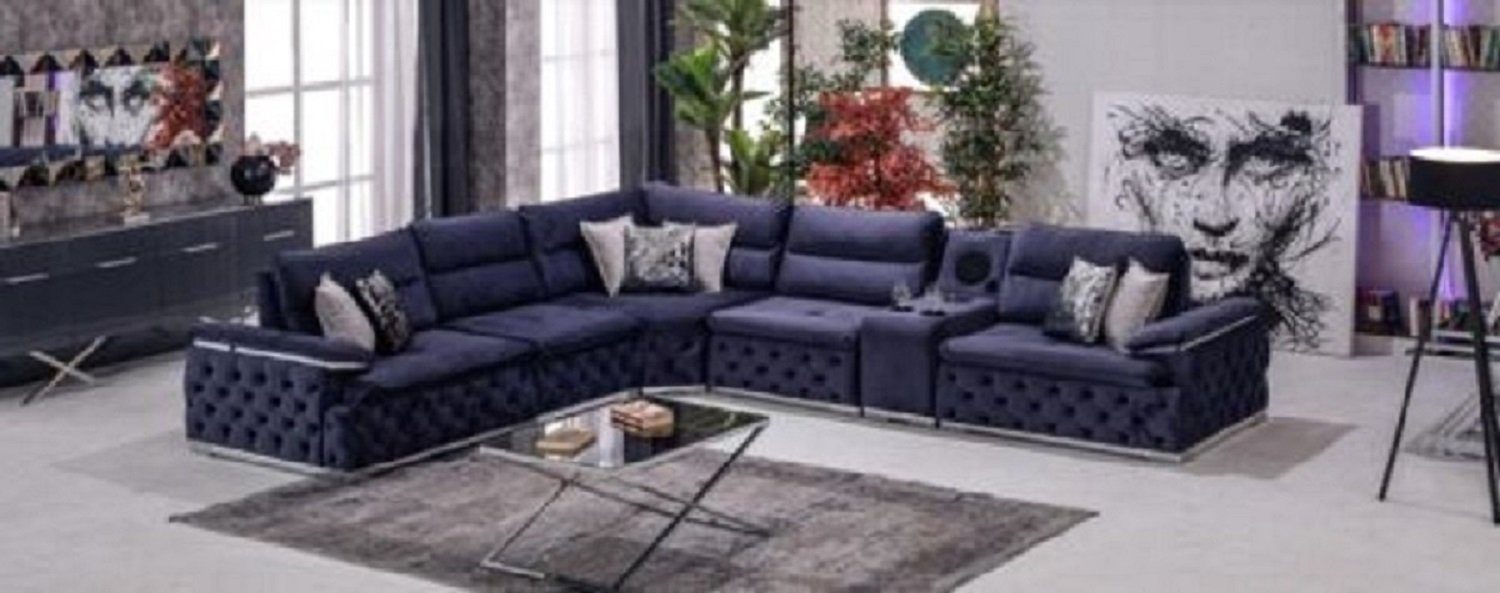 JVmoebel Ecksofa, Ecksofa L Form Couch Chesterfield Möbel Sofa Design Möbel