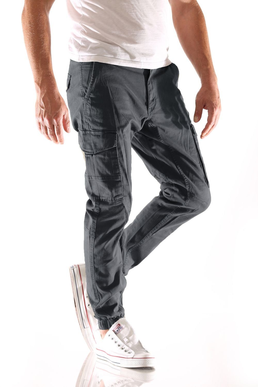 Jack & Jones Cargojeans Jack & Jones Paul Flake Tapered Slim Cargo Herren J günstig online kaufen