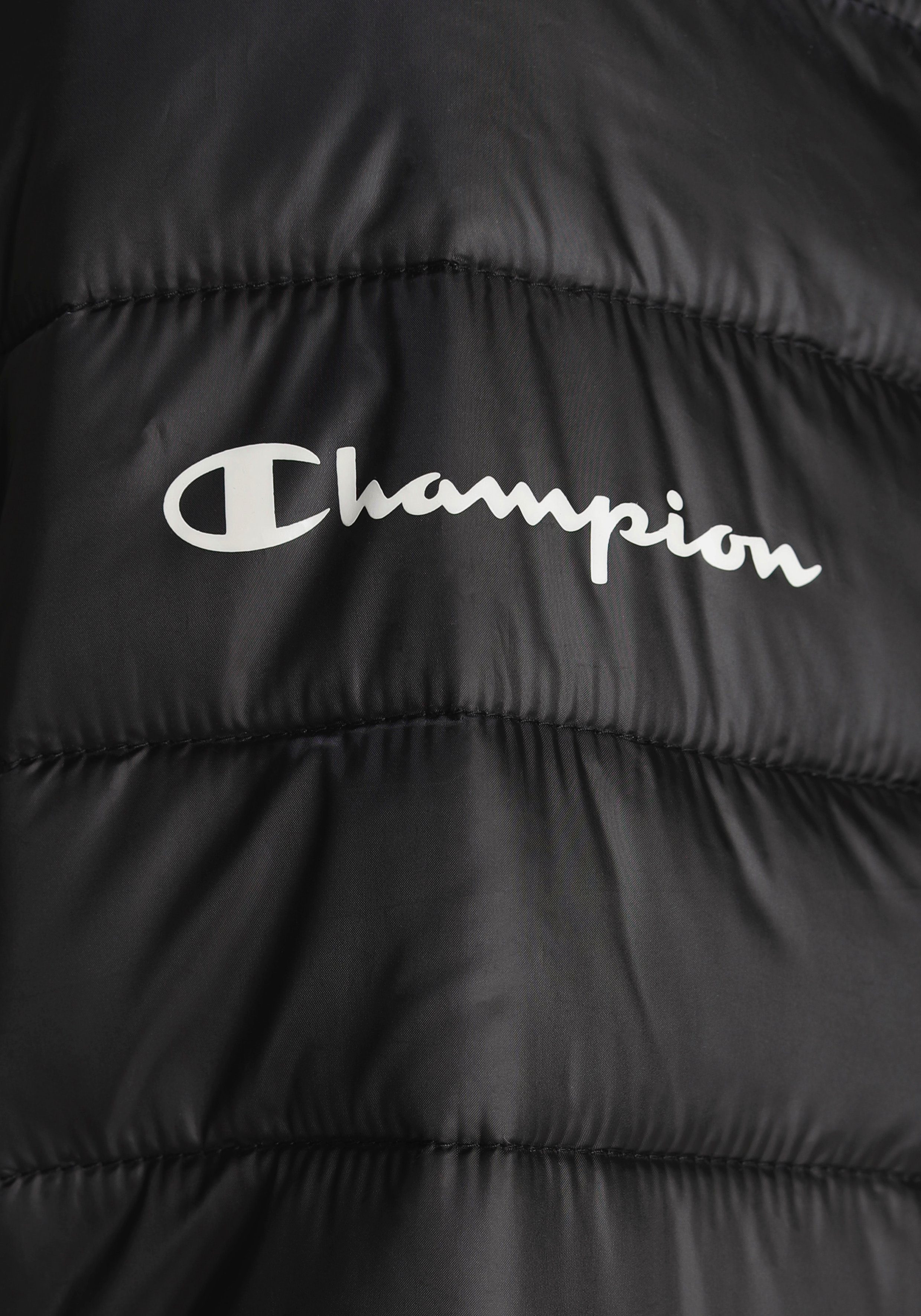 Jacket Hooded Champion Lightweight schwarz Steppjacke
