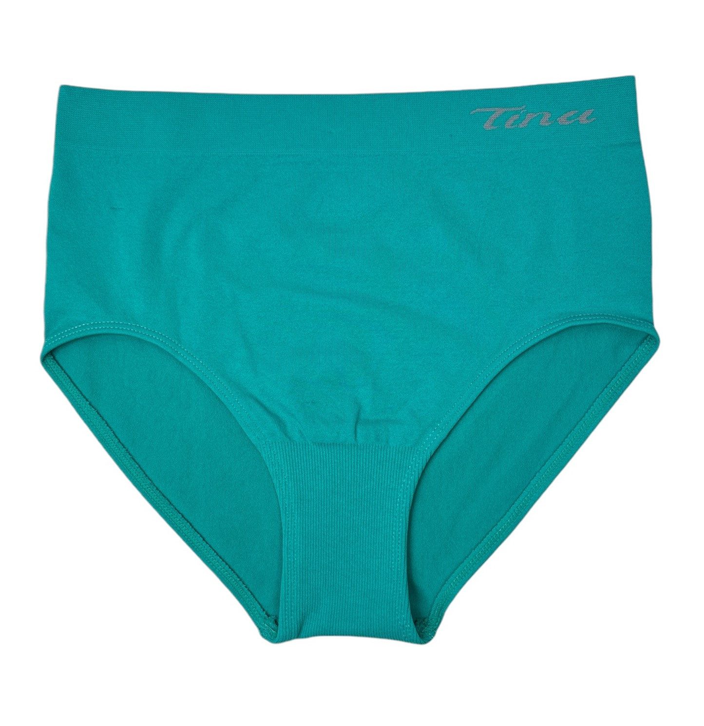 Dekker Taillenslip Damenslip "Tina" Seamless ohne Nähte super elastisch (Packung, 3er Pack) mit Logoschriftzug am Wäschebund