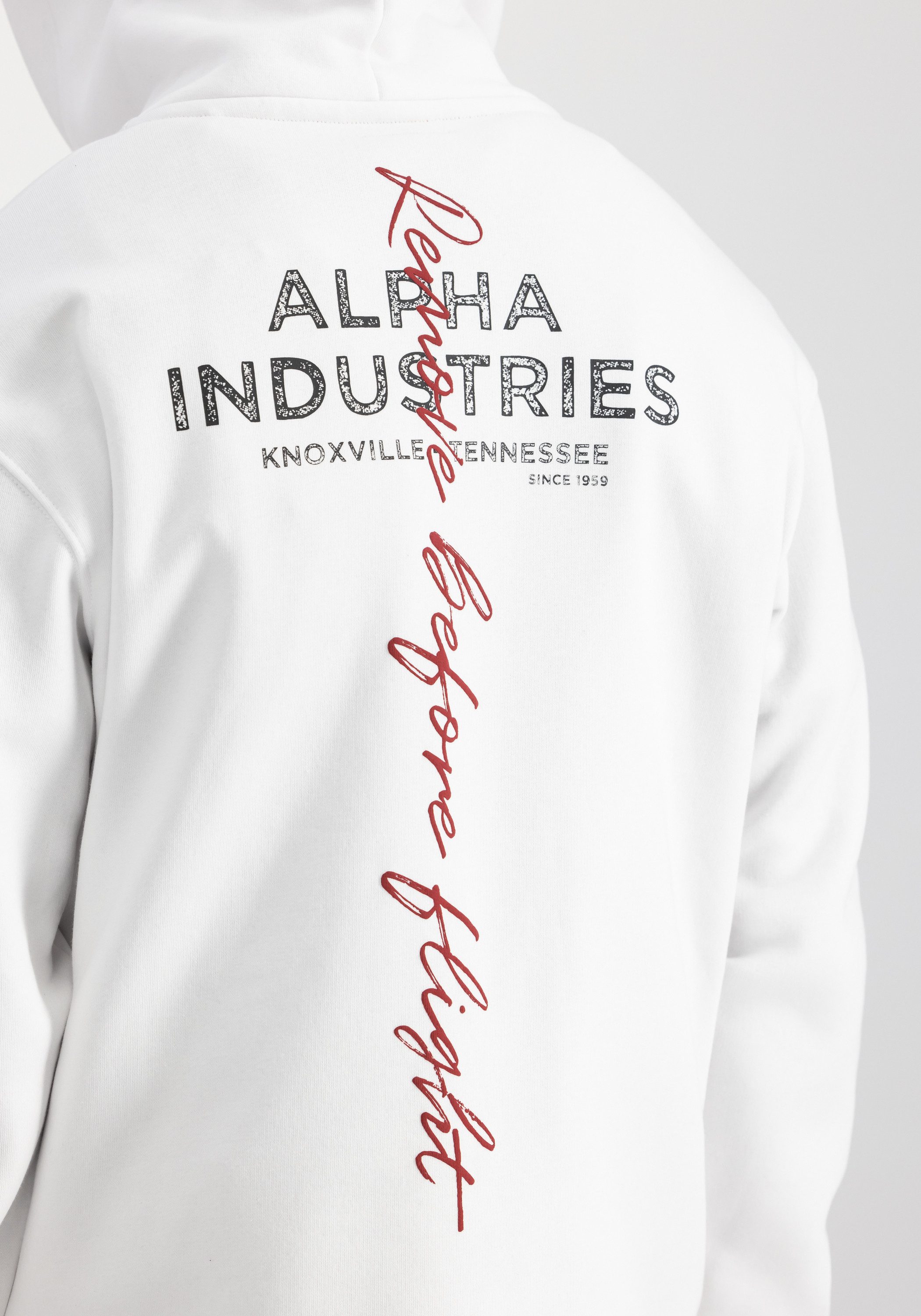 Alpha Industries Hoodie Signature Backprint Hoodie