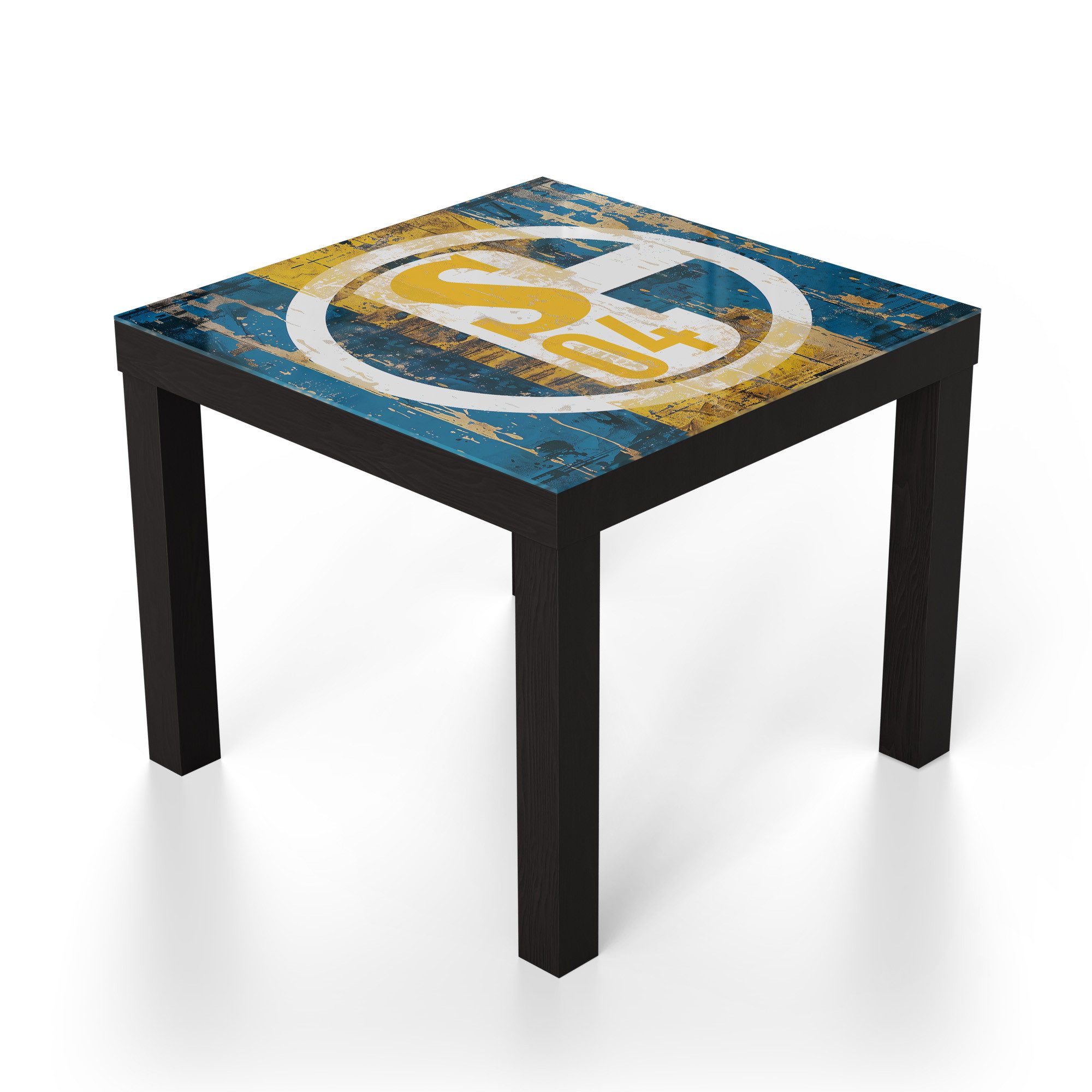 DEQORI Couchtisch 'Wappen Schalke 04', Glas günstig online kaufen