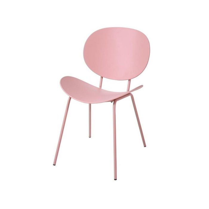 DKD Home Decor Stuhl Stuhl DKD Home Decor Rosa Metall Polypropylen Kunststoff 50 x 55 x 795