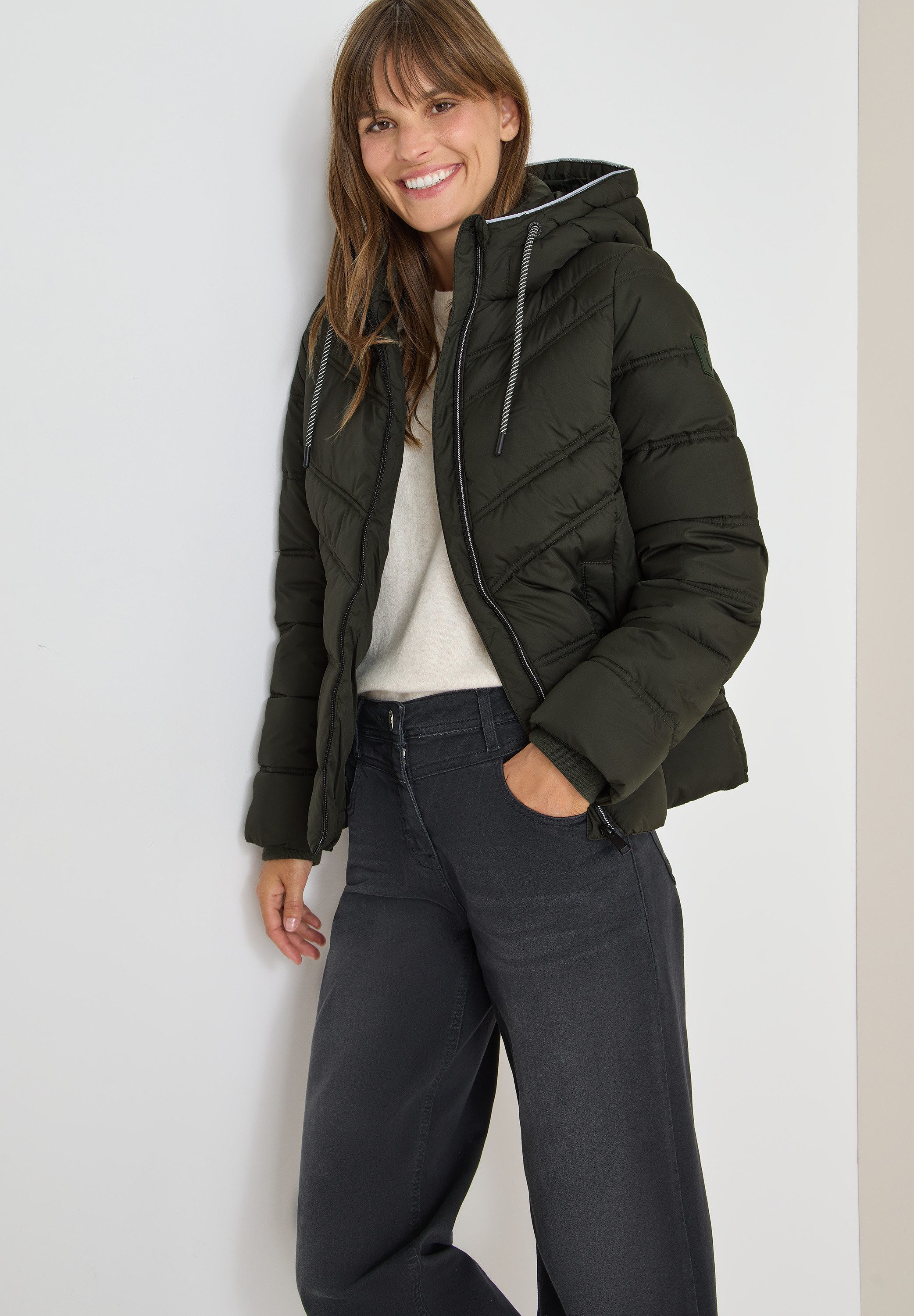 CECIL Steppjacke mit Kapuze günstig online kaufen
