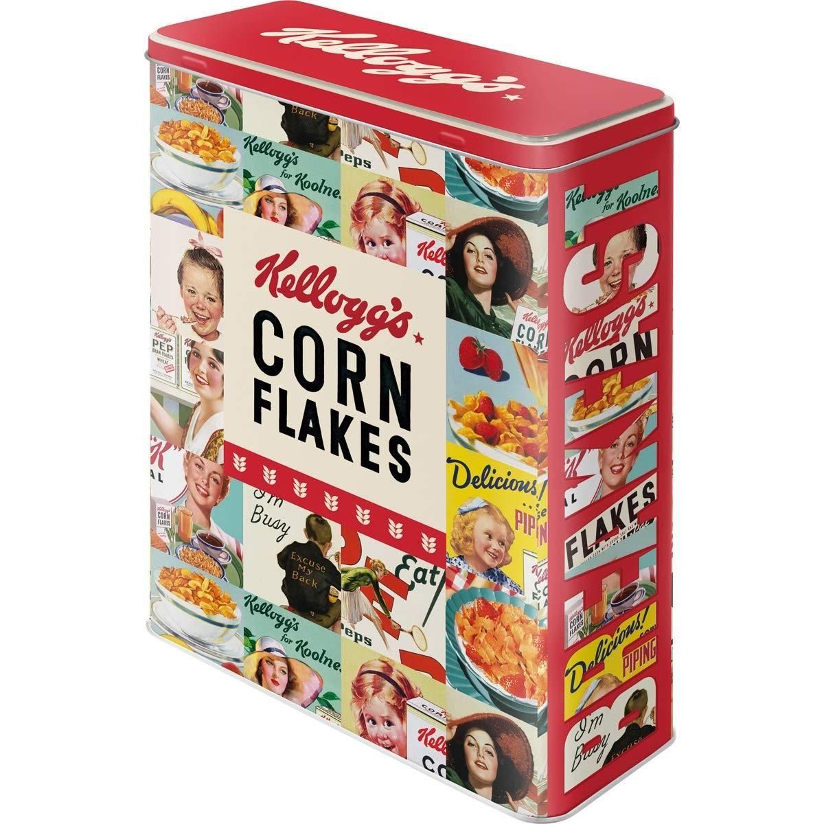 Nostalgic-Art Vorratsdose XL - Kellogg's - Corn Flakes Collage