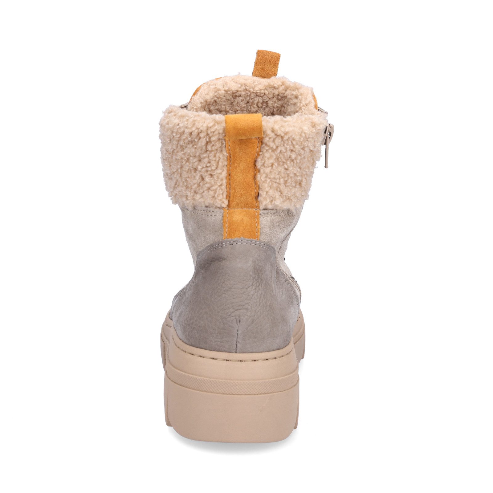 Waldläufer Waldläufer Damen Schnürboot Saiga beige orange Schnürboots