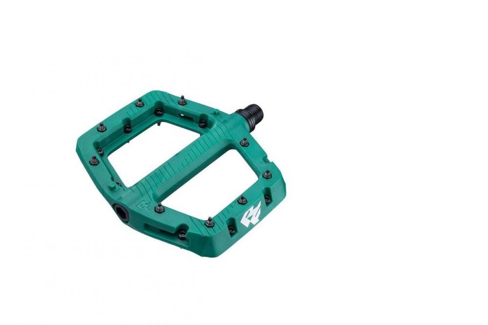 Race Face Fahrradpedale Race Face Chester Large Plattform-Pedal, green - robustes MTB-Flatpeda