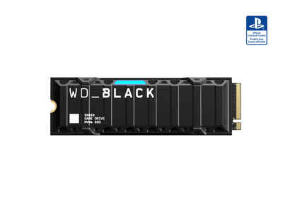 WD_Black »SN850 NVMe™ SSD für PS5™-Konsolen mit Heatsink« interne Gaming-SSD (2 TB) 7000 MB/S Lesegeschwindigkeit, 5300 MB/S Schreibgeschwindigkeit
