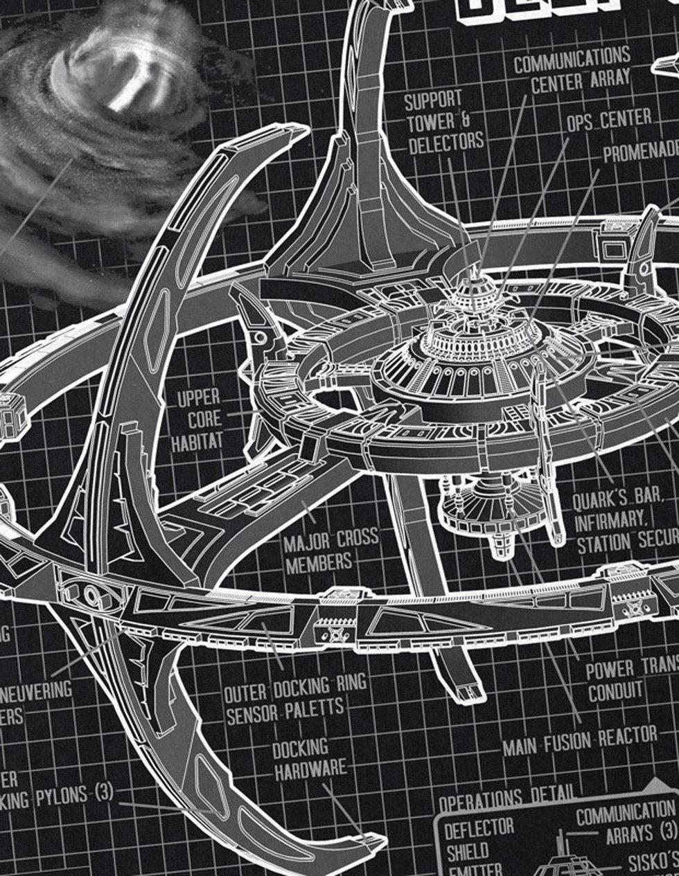 style3 T-Shirt Deep Space Nine trek trekkie star sternenflotte sisko blu-ra günstig online kaufen