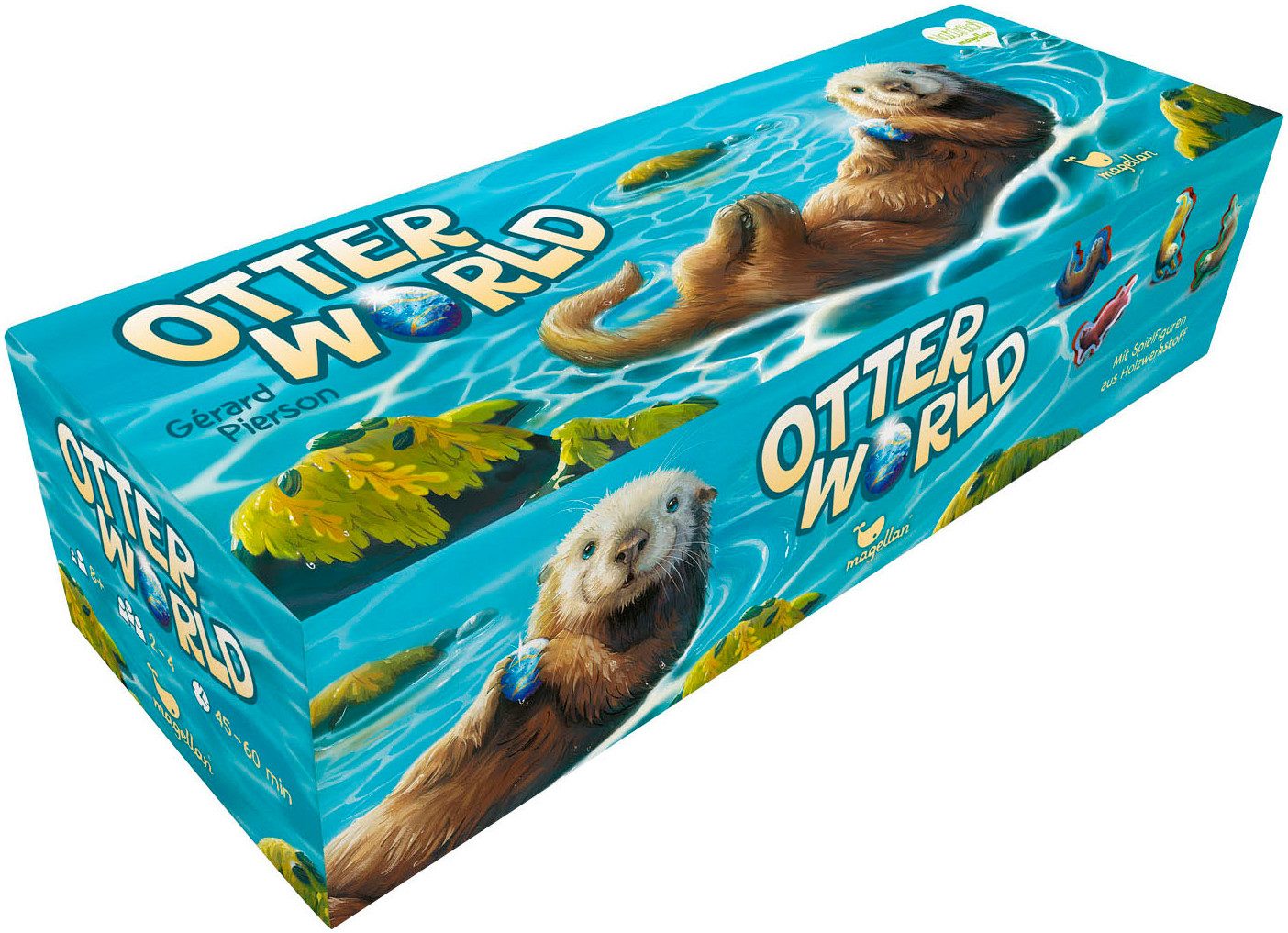 Magellan Spiel Otter World, Familienspiel, Made in Germany