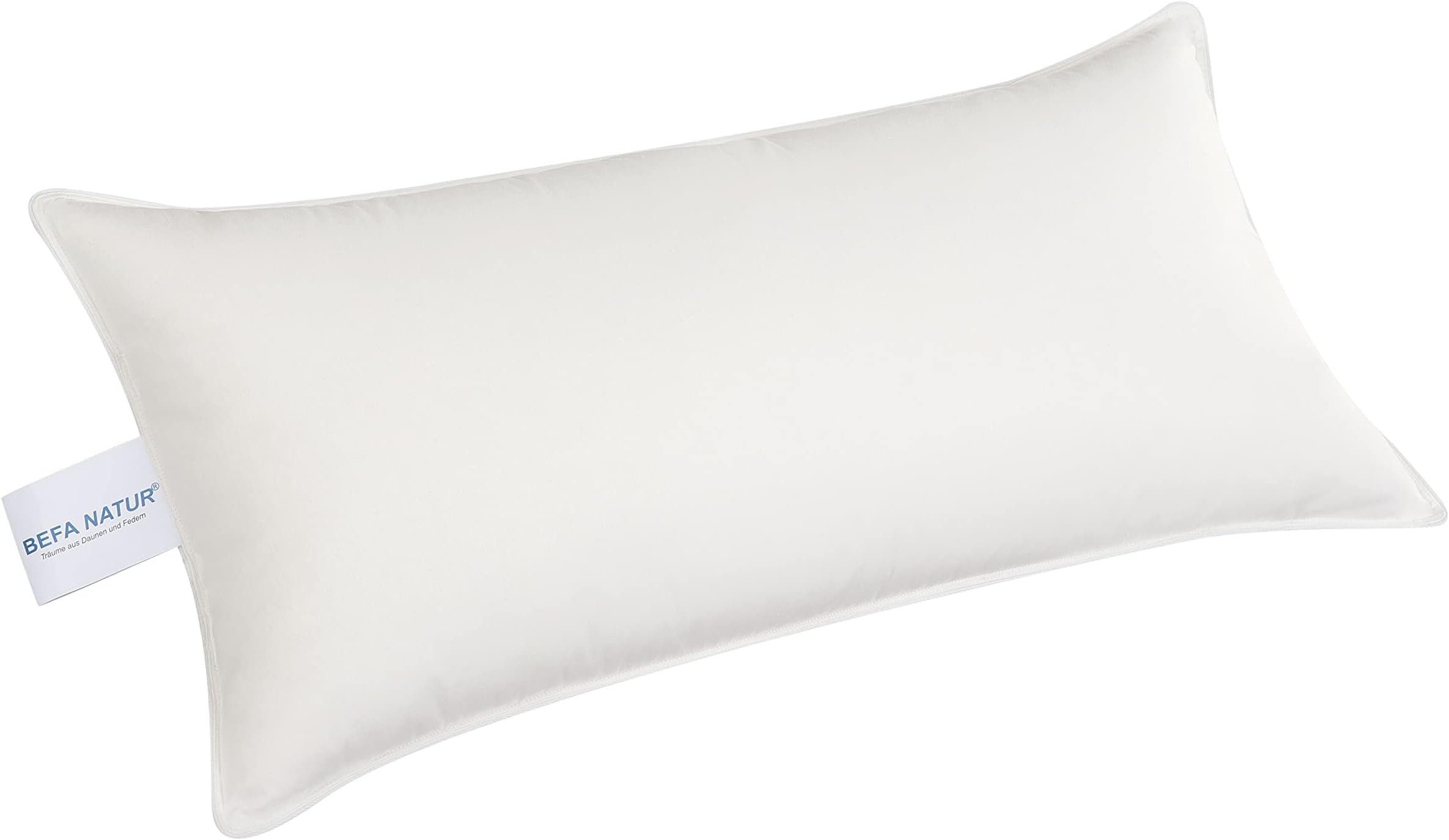3KammerKopfkissen "Träum süß" kuschelweiches Premium Daunen & FederKissen 40 x 80 cm, BEFA