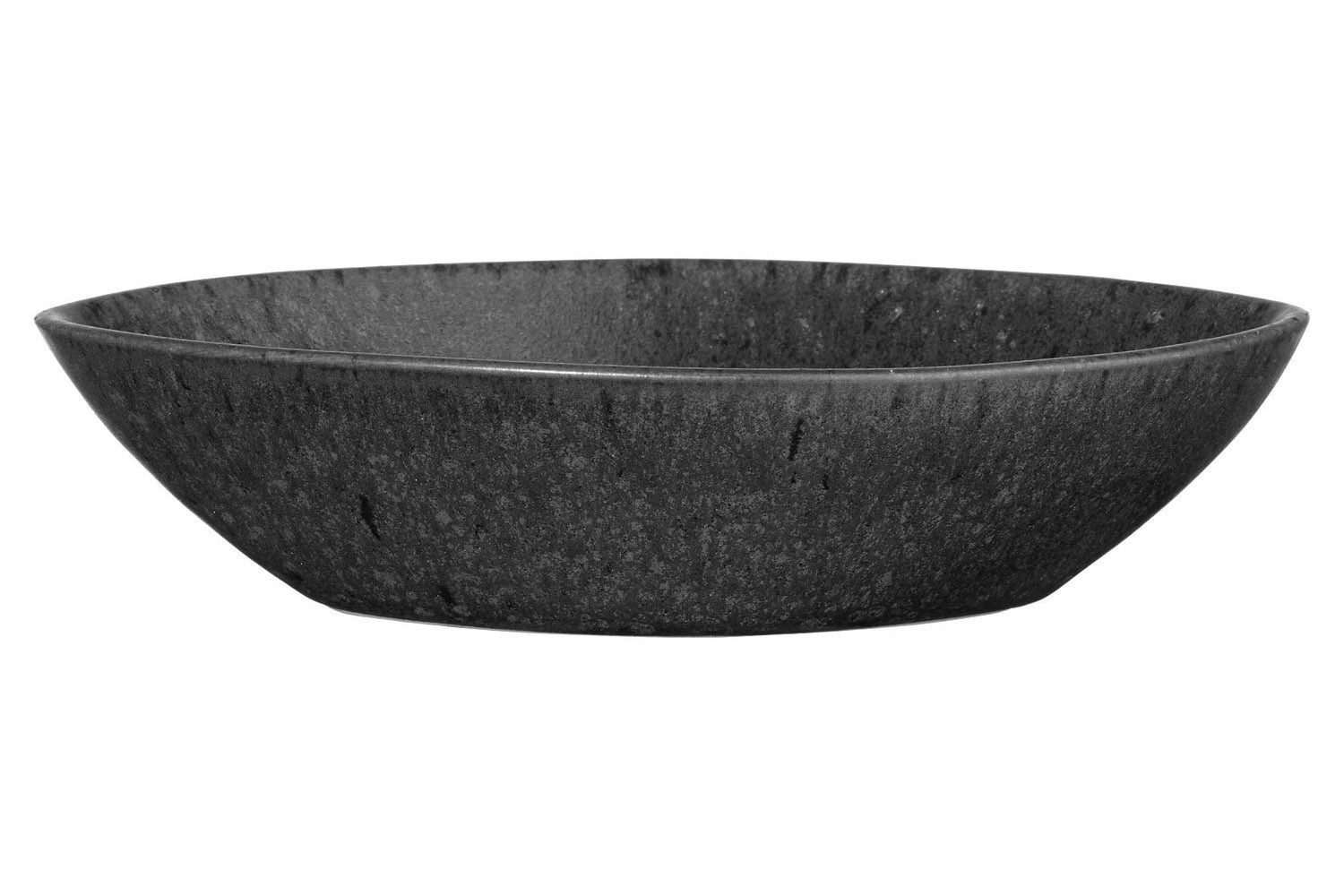 ASA SELECTION Dipschale GRANDE NERO, 14,5 x 8,5 cm, Schwarz, Glasiert, Steingut, Spülmaschinengeeignet