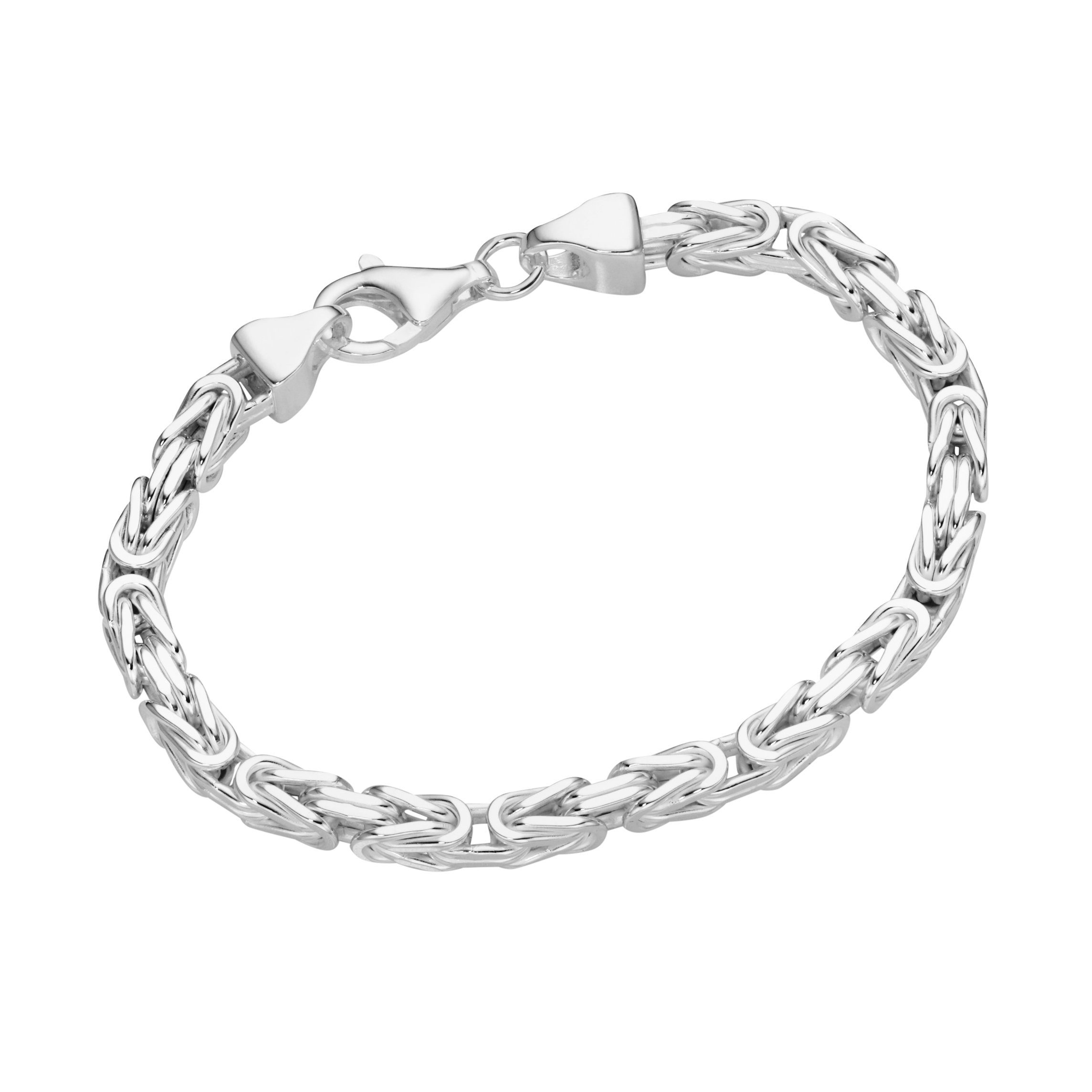 Silber Königskette Smart Jewel Armband 925 massiv,