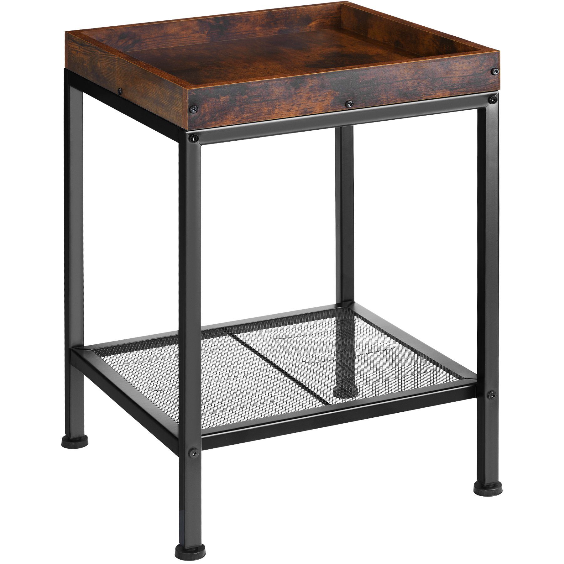 tectake Beistelltisch Couchtisch Rochester 41,5x41x56cm (1-St., günstig online kaufen