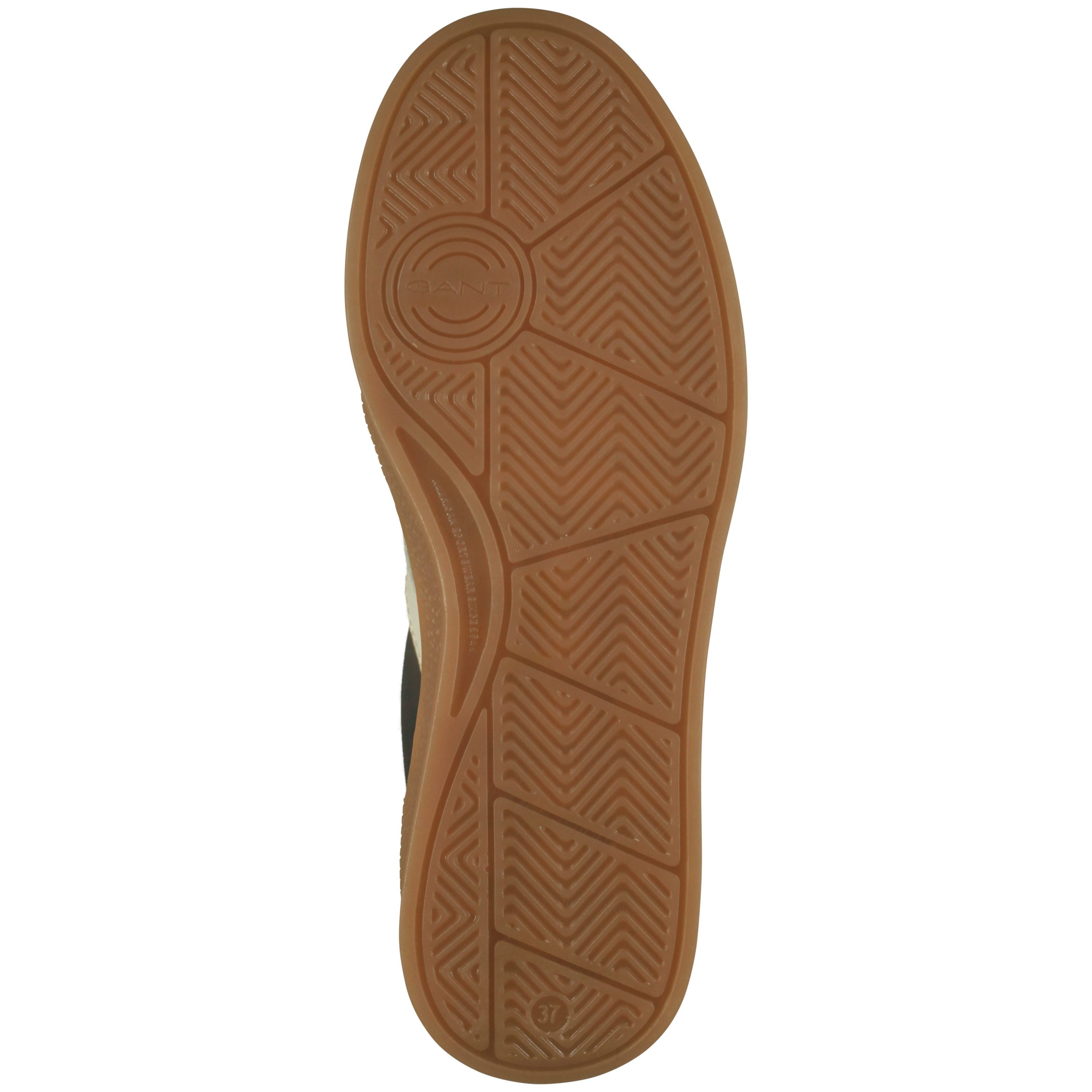 Gant Cuzmani Sneaker Plateausneaker, Schnürschuh, Retro-Sneaker mit honigfarbener Laufsohle