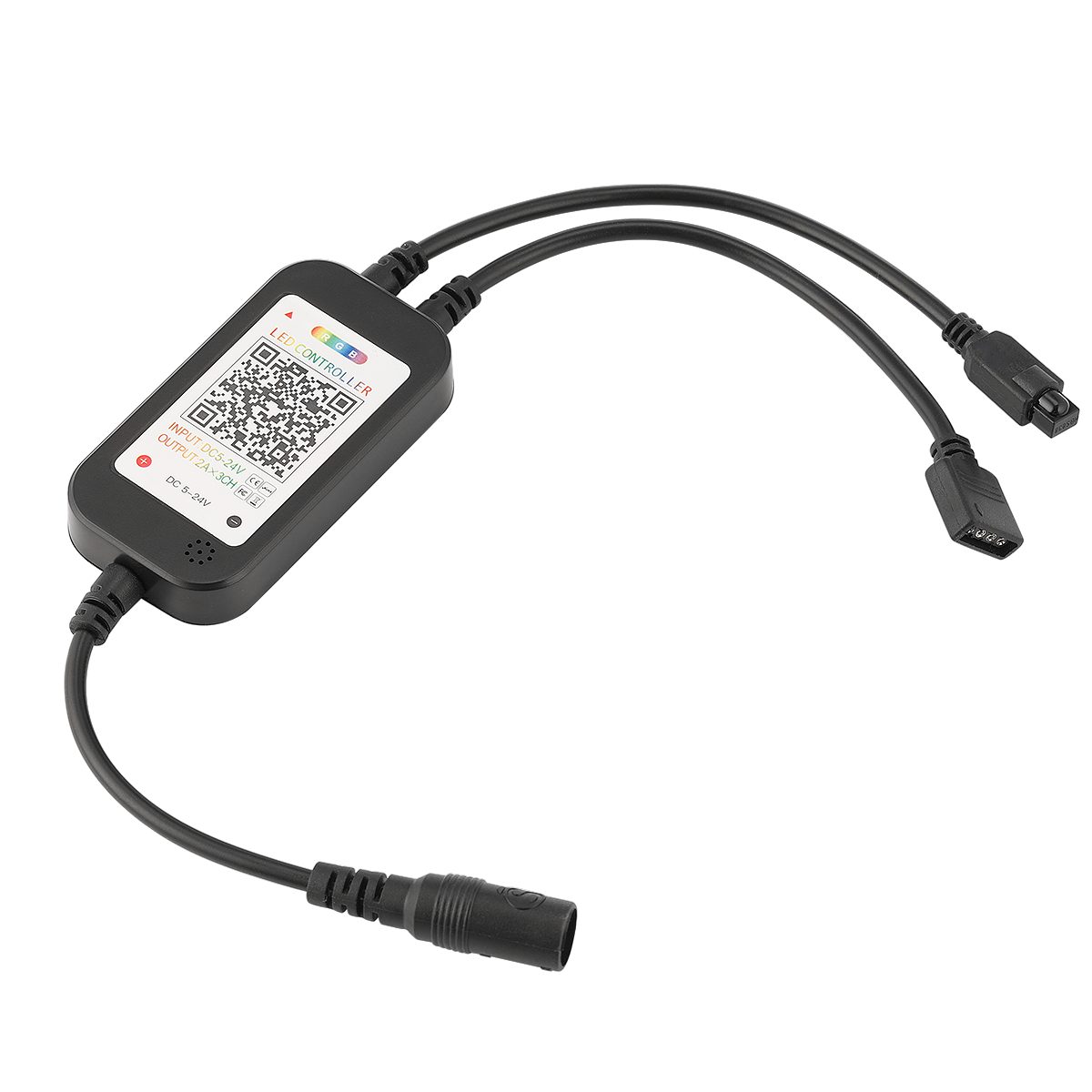 Strip Bluetooth/Wif RGB 5m / Dimmer, LETGOSPT Sync, LED Lichterkette 10m, LED-Streifen Fernbedienung(Bluetooth)+Netzteil Strip+44keys Dimmbar, Bluetooth, Musik App-Steuerung, Timer-Einstellung 5050