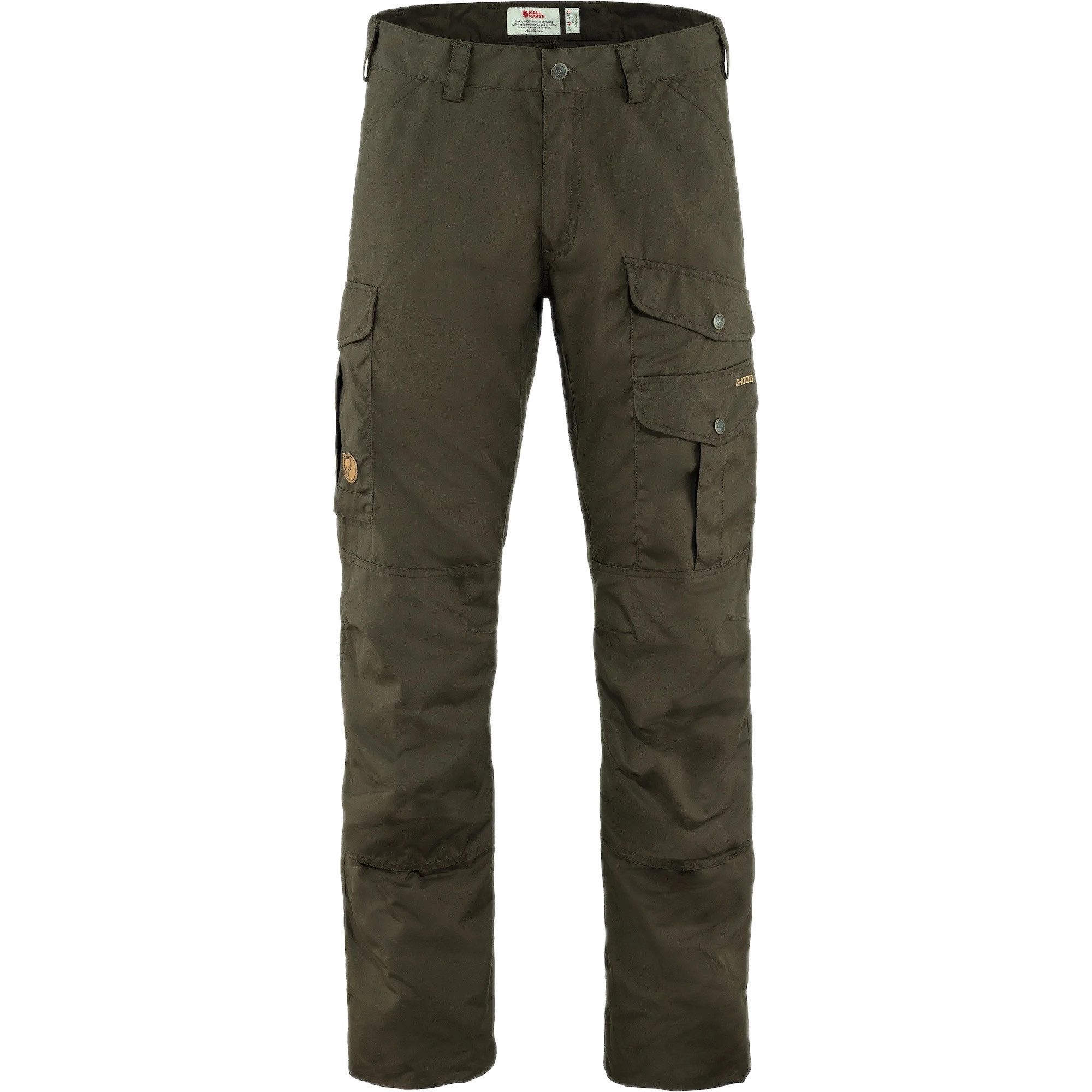 Fjällräven Outdoorhose FJÄLLRÄVEN Barents Pro Trousers M Dark Olive Regular Fit