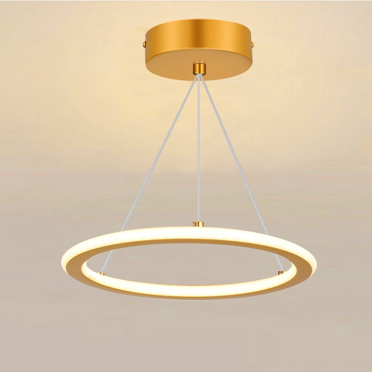 LETGOSPT Pendelleuchte 16W LED Deckenlampe aus günstig online kaufen