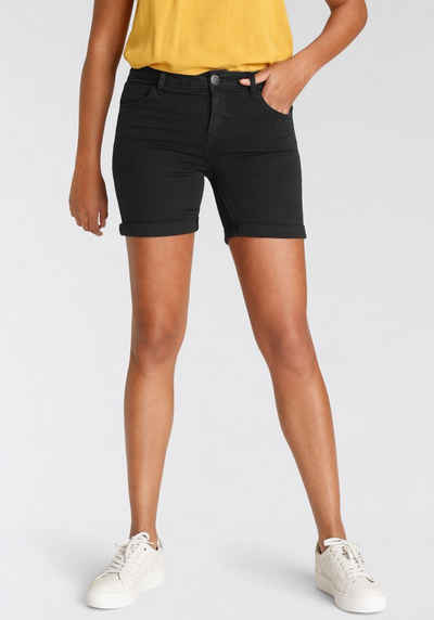 Arizona Jeansshorts Ultra-Stretch Mid-Waist