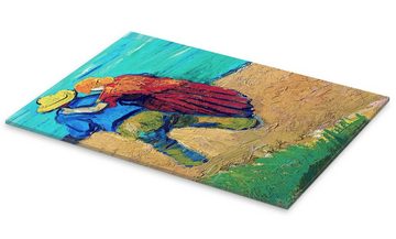 Posterlounge Acrylglasbild Vincent van Gogh, Ein Liebespaar, Arles, Wohnzimmer Malerei