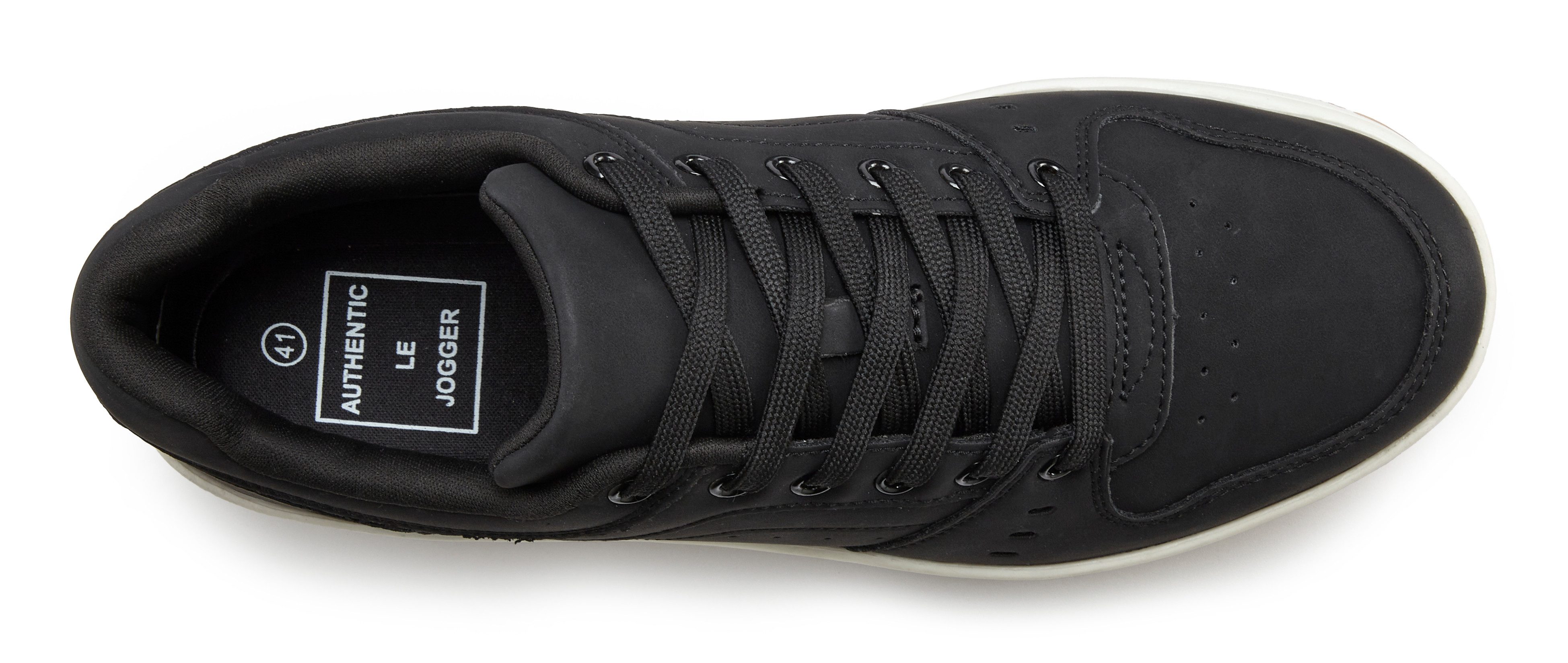 AUTHENTIC LE JOGGER Schnürhalbschuh, Freizeitschuh, Schnürschuh, Turnschuh Sneaker im modischen Casual-Look VEGAN