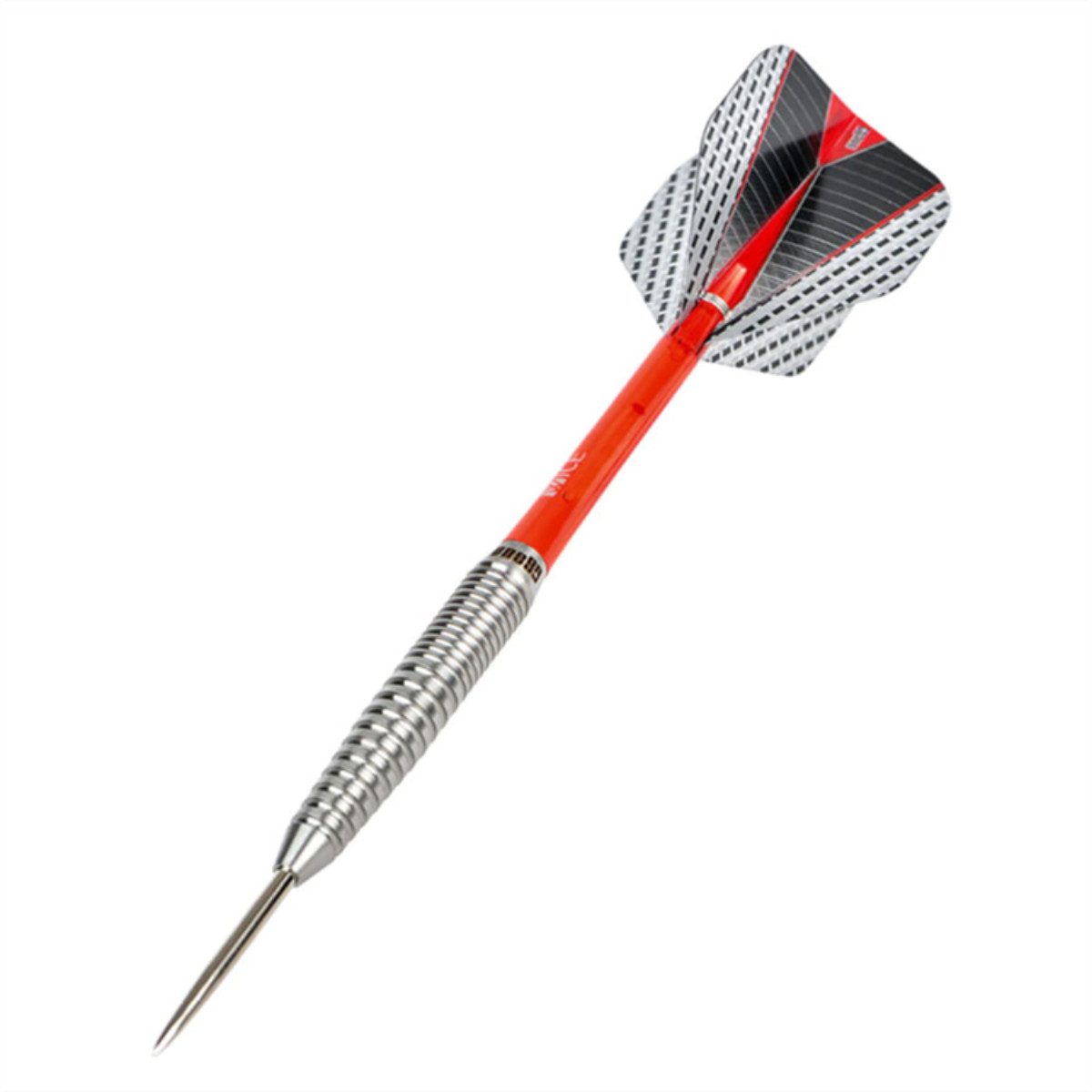 one80 Dartpfeil Strike 05 Steeldarts 24g Professionell Tungsten 80%, Präzise verarbeitetes Barrel unterstützt Kontrolle und Wurftechnik