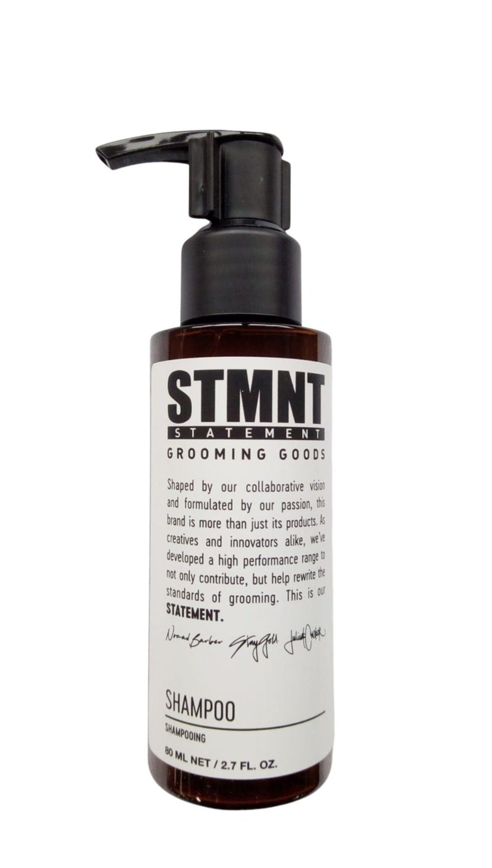 und Schwarzkopf STMNT Aktivkohle Menthol -, mit Haar, -, Statement Shampoo, 1-tlg., erfrischt Goods Grooming Haut Haarshampoo und
