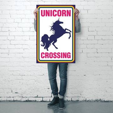 Close Up Poster Einhorn Poster Unicorn Crossing 61 x 91,5 cm