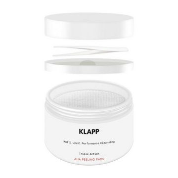 Klapp Cosmetics Gesichtspeeling Multi Level Performance Cleansing AHA Peeling Pads