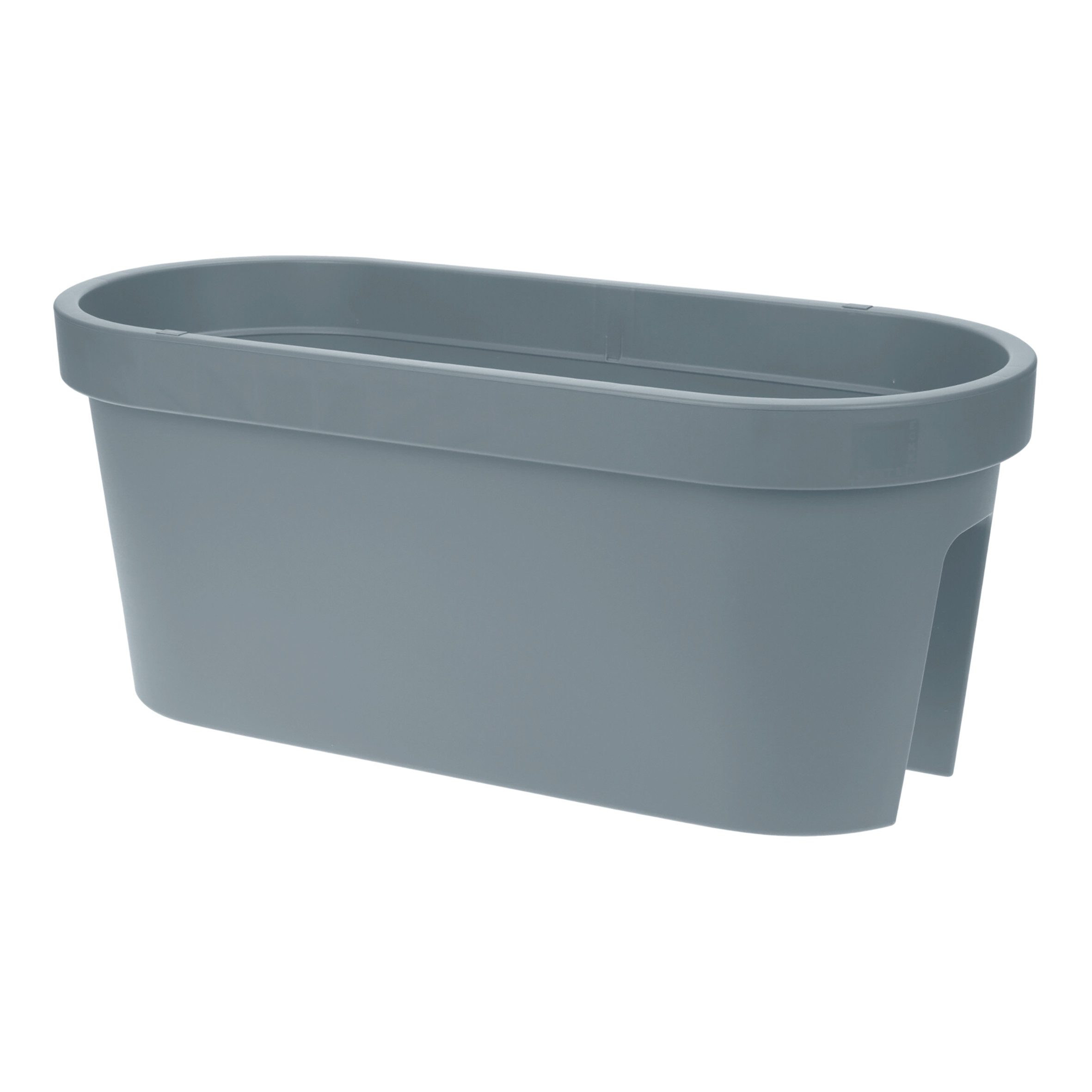 Spetebo Blumentopf Balkon Blumentopf OVAL - günstig online kaufen