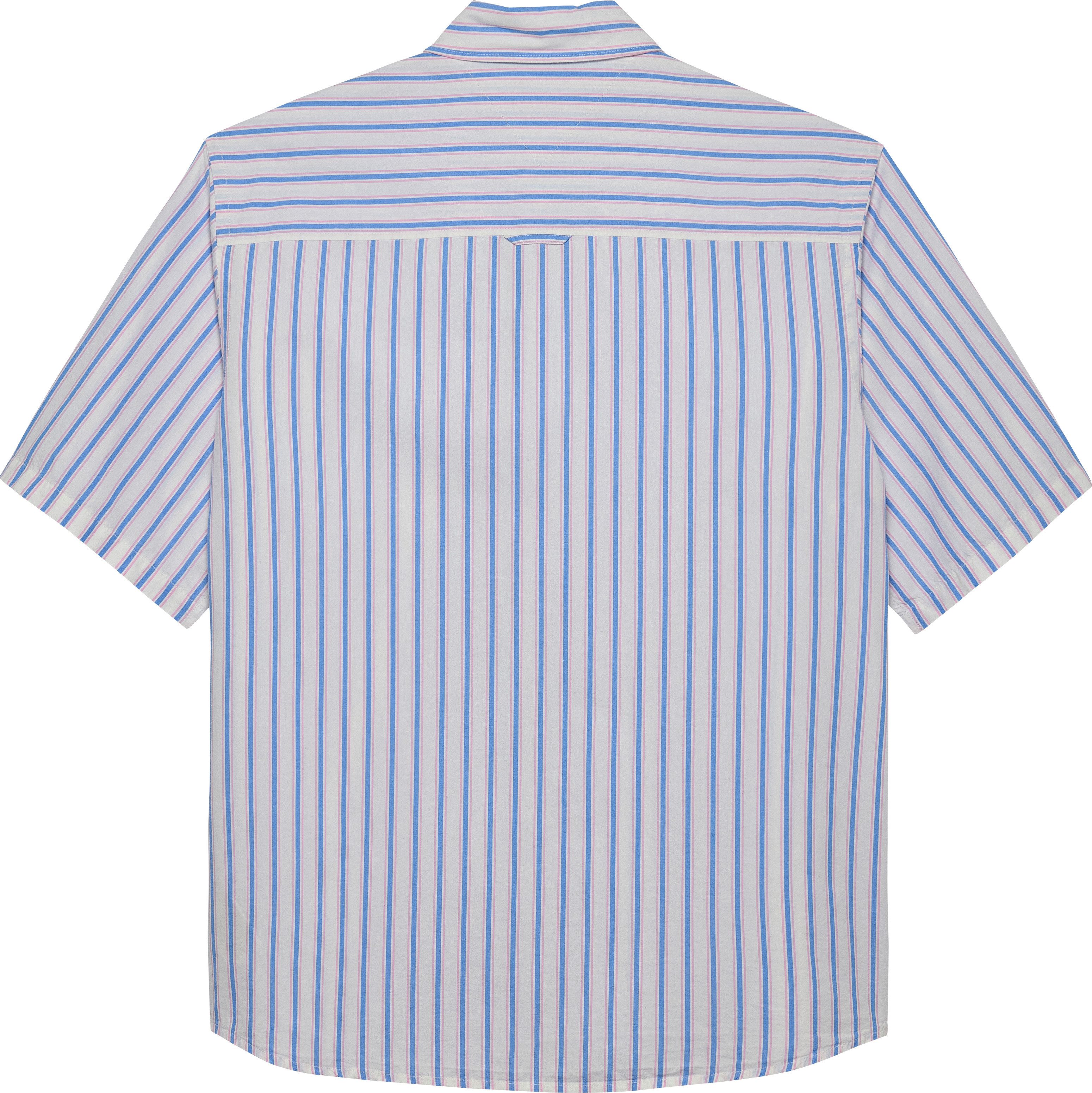 Tommy Jeans Kurzarmhemd TJM POPLIN RLX SS SHIRT EXT Mit Rundhalsausschnitt