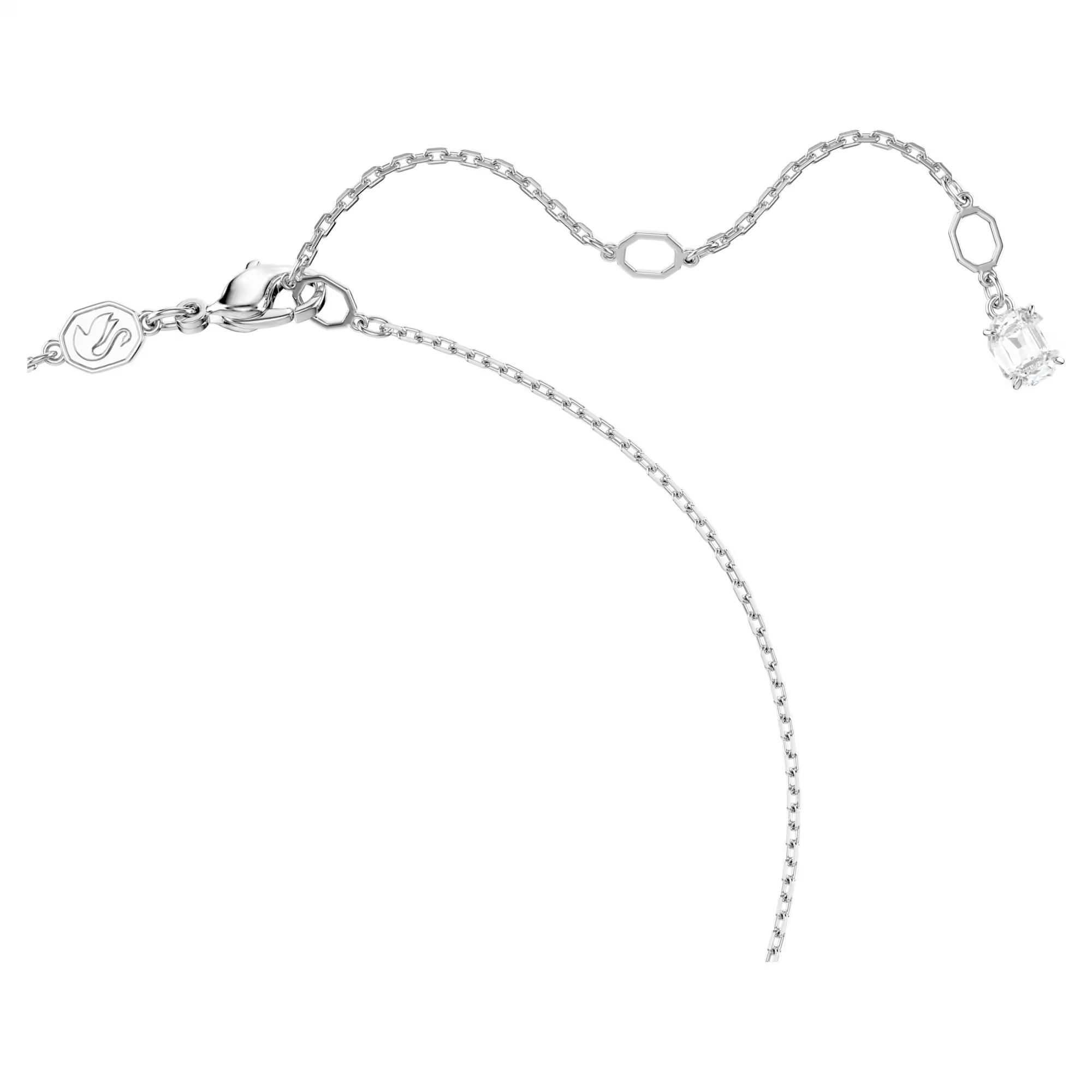 Swarovski Kette mit Anhänger Schmuck Geschenk Ariana Grande Halskette Herz, mit Swarovski® Kristall – Bild 3 von 5