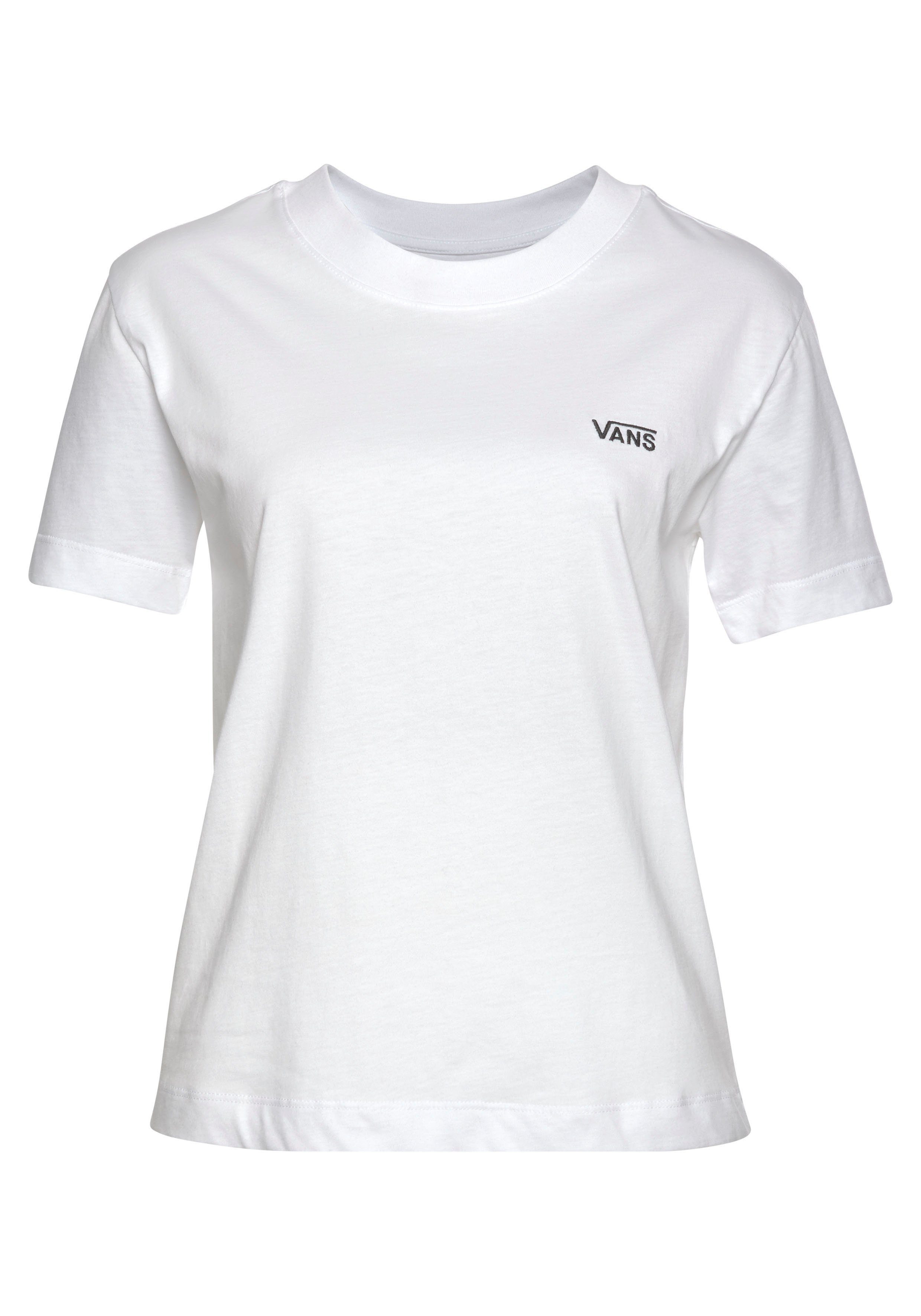 Vans T-Shirt JUNIOR V BOXY weiß-schwarz