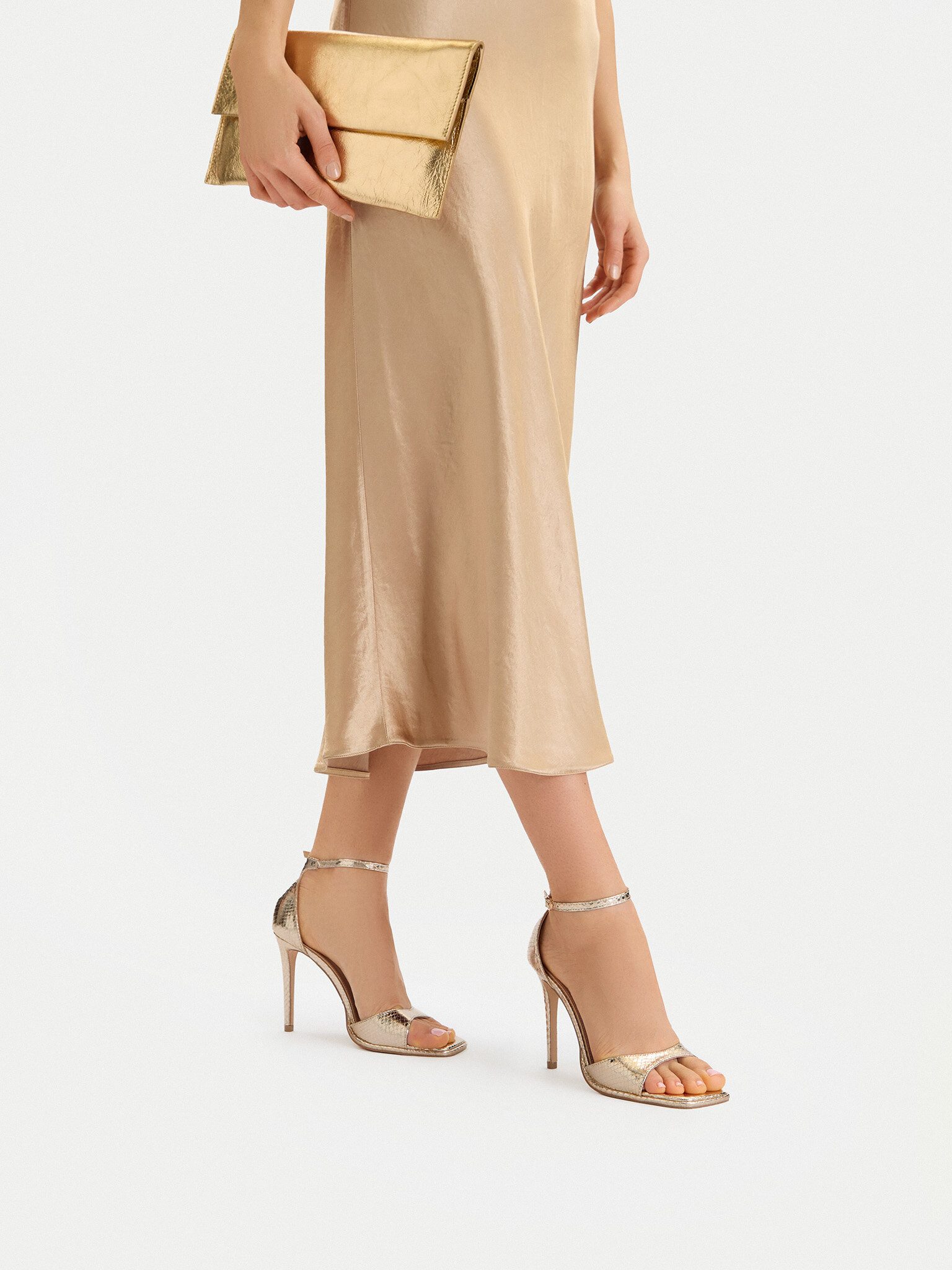 DeeZee Deezee Damen-Sandals Gold DeeZee-CEO-LCCC1510-1 Gold Sandale – Bild 2 von 5