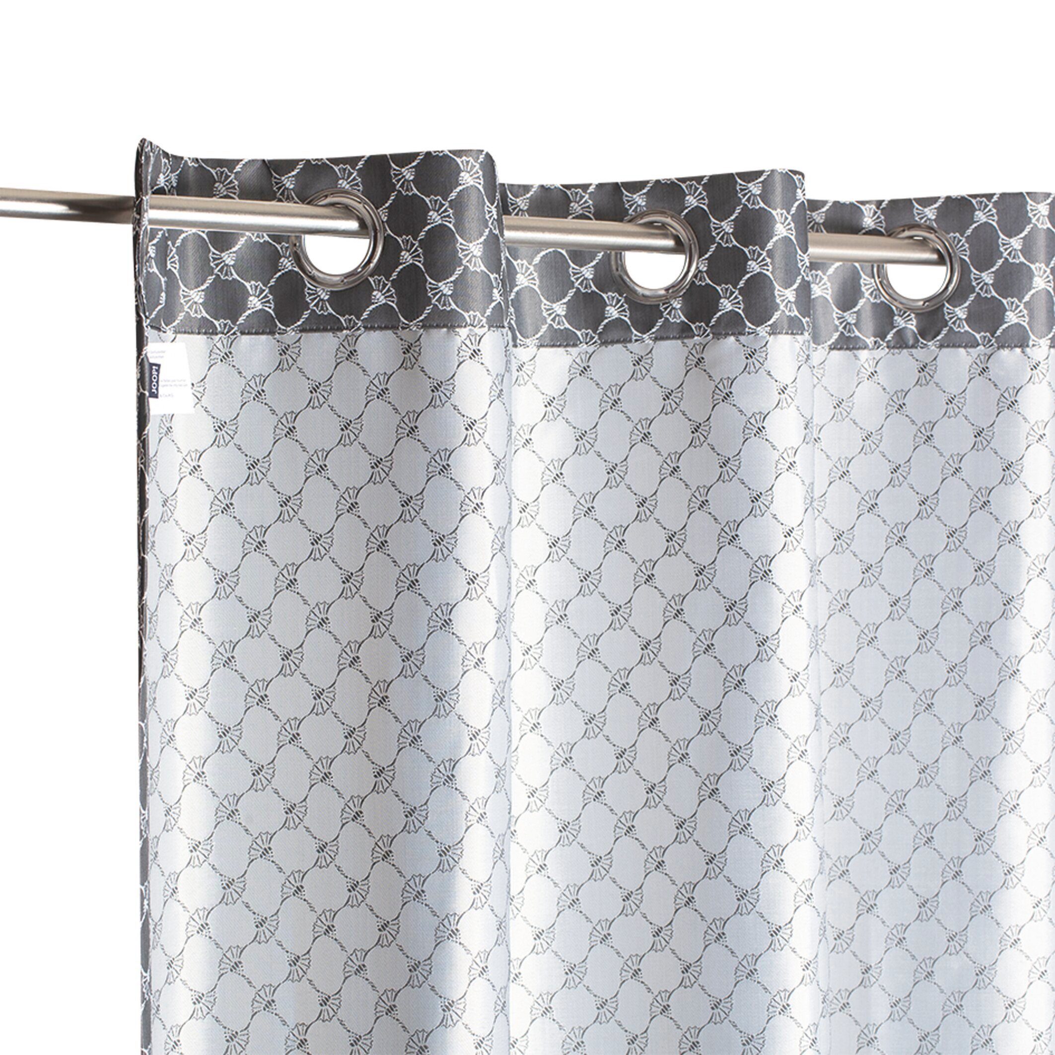 JOOP! Vorhang JOOP! LIVING - ALLOVER Fertigvorhang (1 St), blickdicht, Text günstig online kaufen