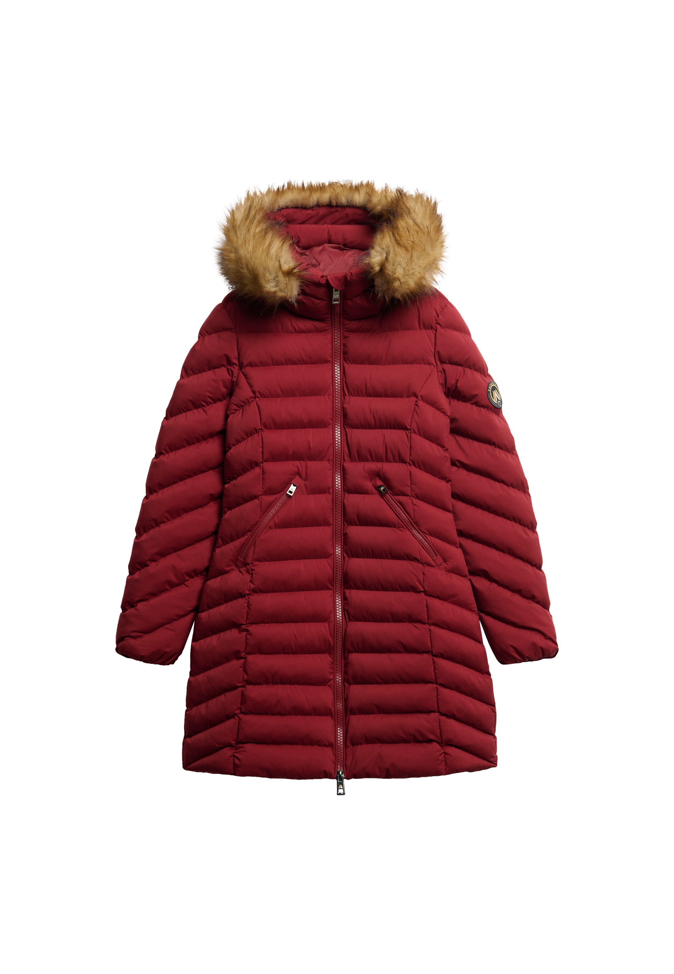 Steppjacke FUJI FAUX FUR HOOD MID LENGTH