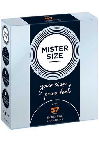 MISTER SIZE Kondome »57 mm« Packung hauchdünne Wan...