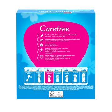 CAREFREE Slip-Einlage Cotton Feel Normal Frischeduft - 56 St.