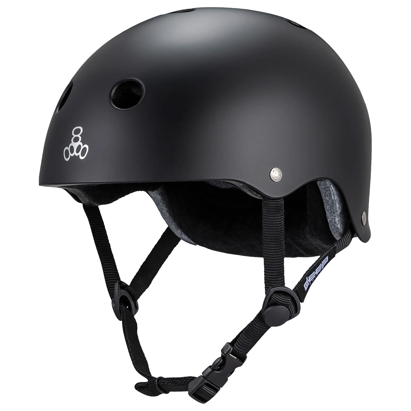 Triple 8 Allroundhelm Deep Cover - matte Color Edition, für Kinder und Erwachsene