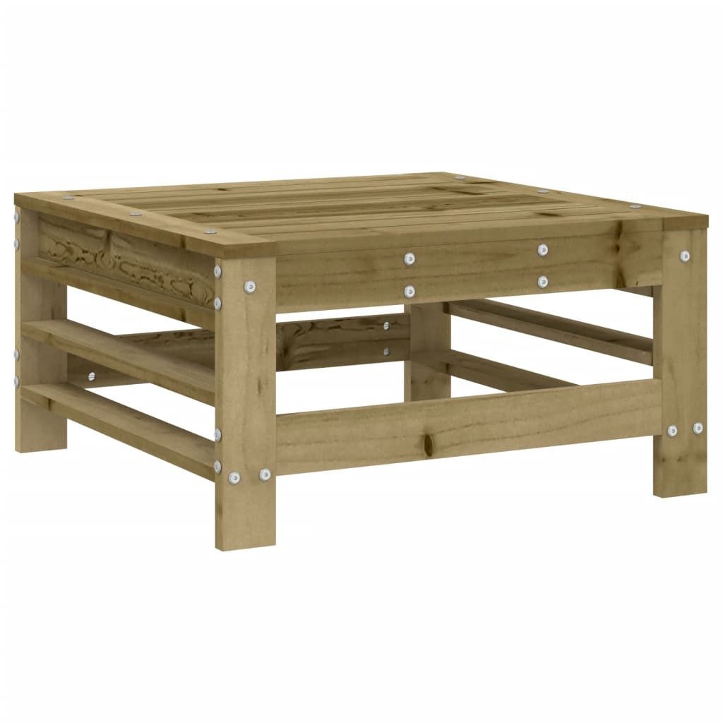 vidaXL Sofaelement Gartenhocker Kiefernholz Imprägniert (1 günstig online kaufen