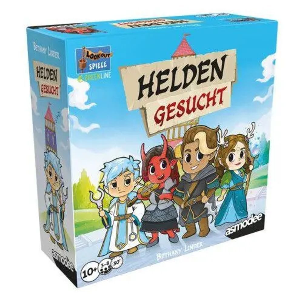 Asmodee Spiel Helden gesucht