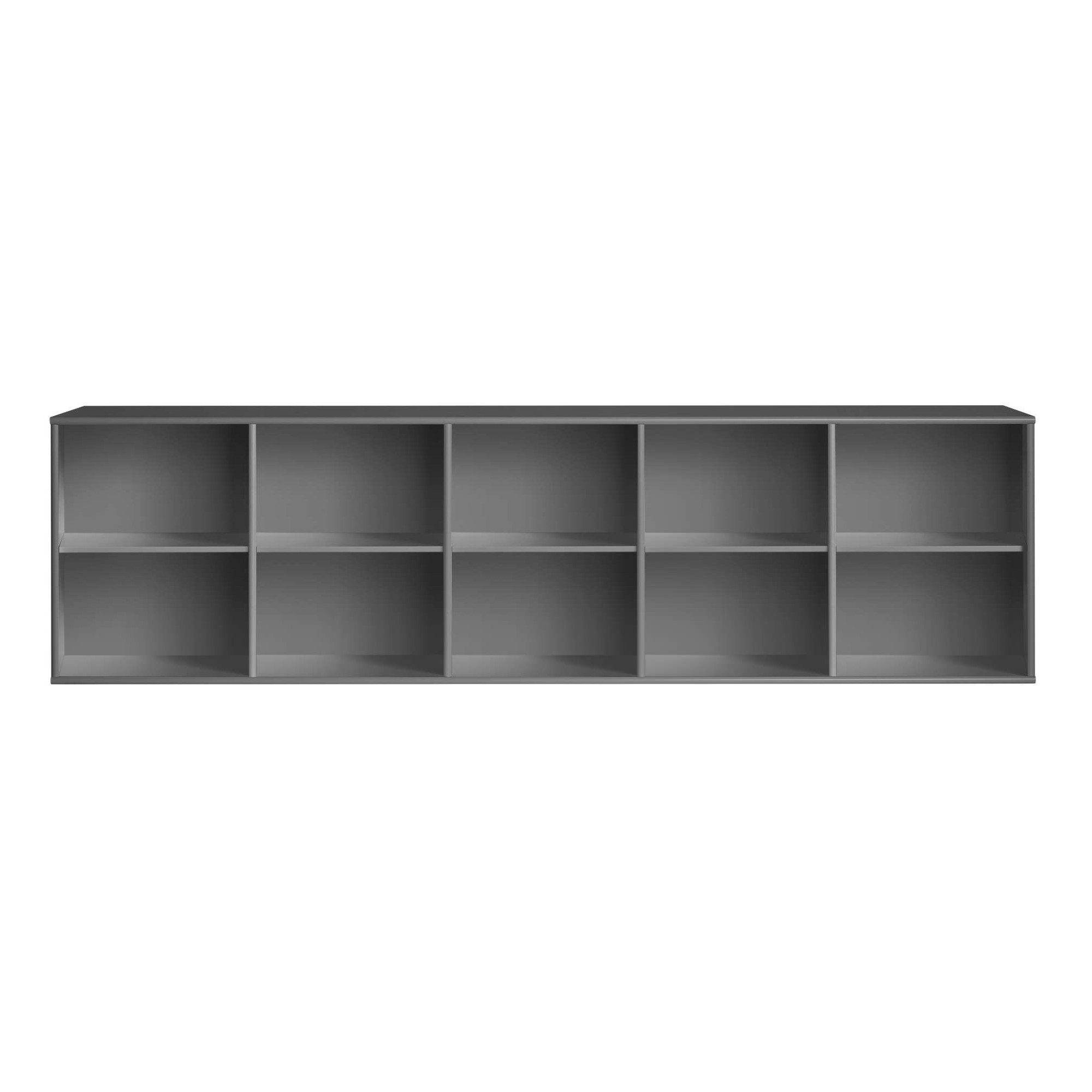 Hammel Furniture Sideboard Mistral, Hochwertig Bücherregal, Lowboard, hängend/stehend montierbar, mit 5 verstellbare Einlegeböden, B: 220 cm, anpassungsbar Designmöbel