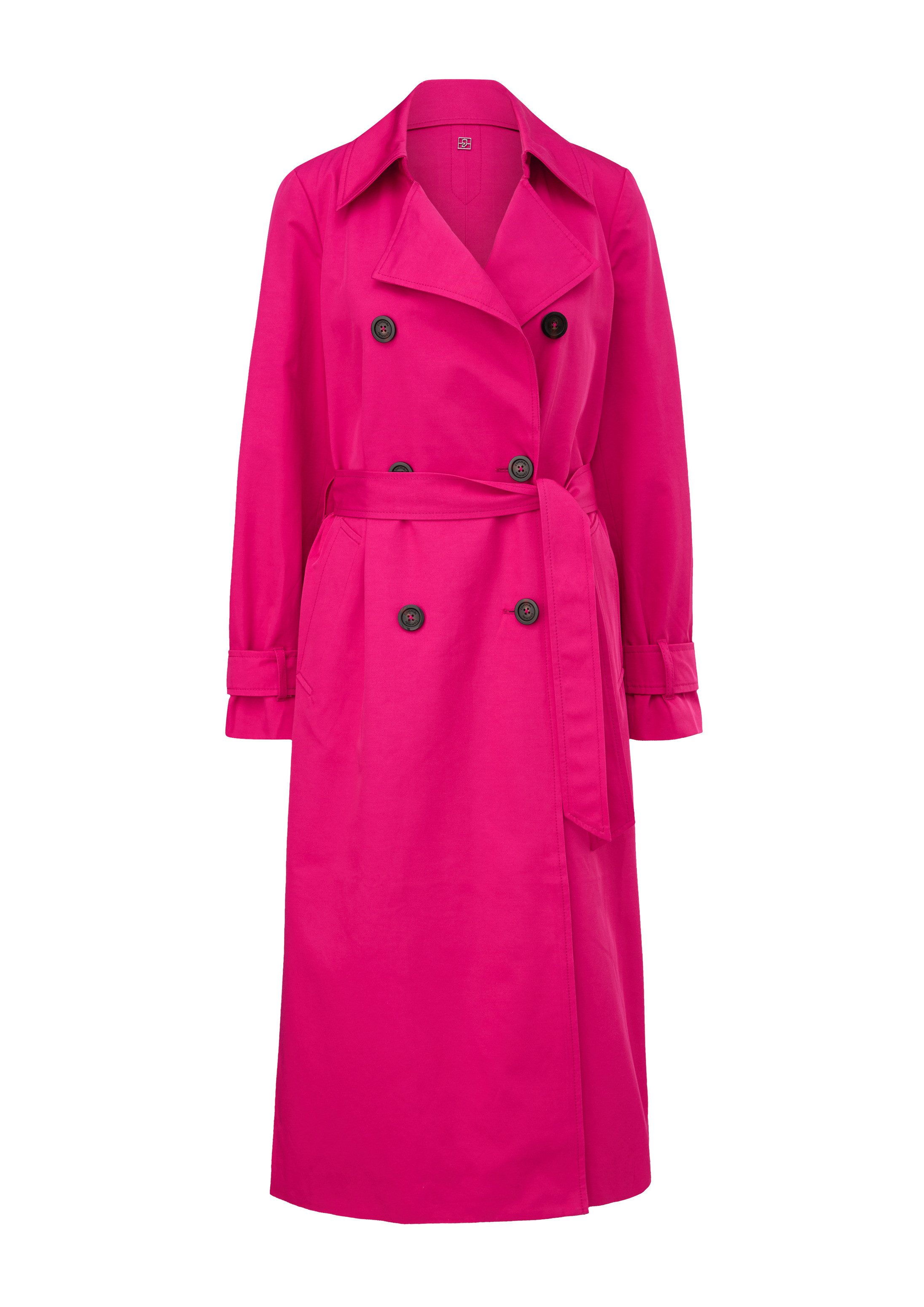 comma Trenchcoat Outdoor-Mantel Trenchcoat mit Bindegürtel