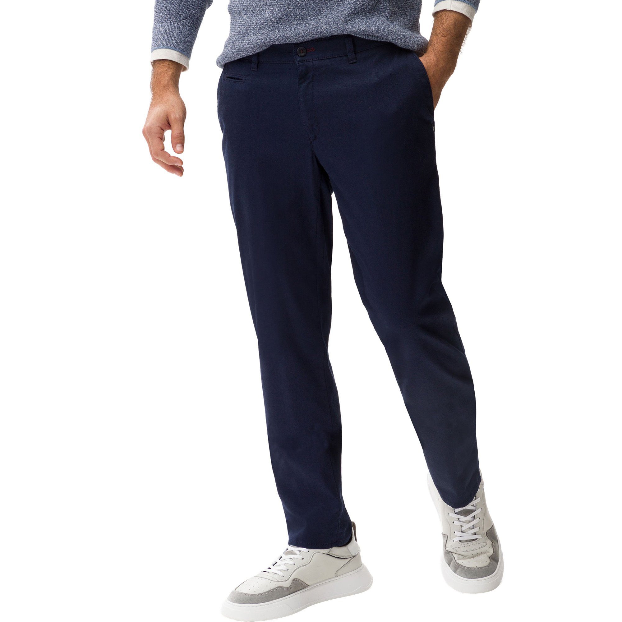 Brax Regular-fit-Jeans Herren Stoffhose Baumwolle Fabio In