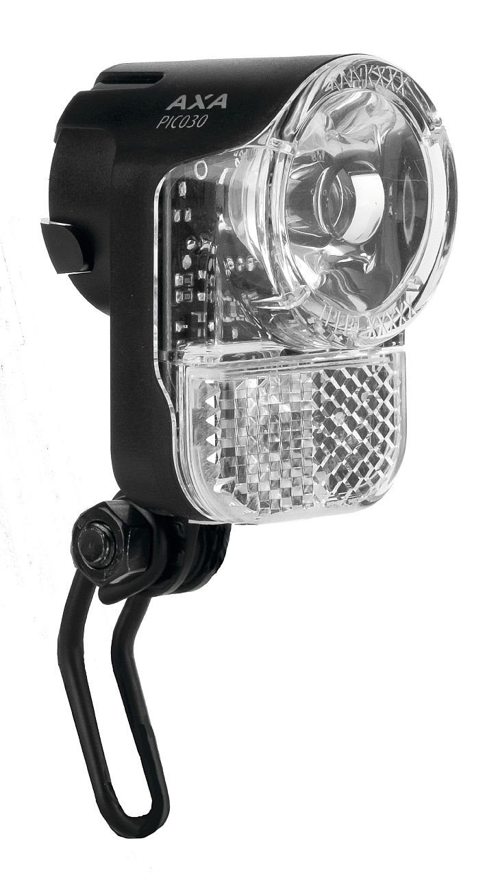 AXA Fahrradbeleuchtung Scheinwerfer AXA PICO 30 An Aus Schalter Standlicht