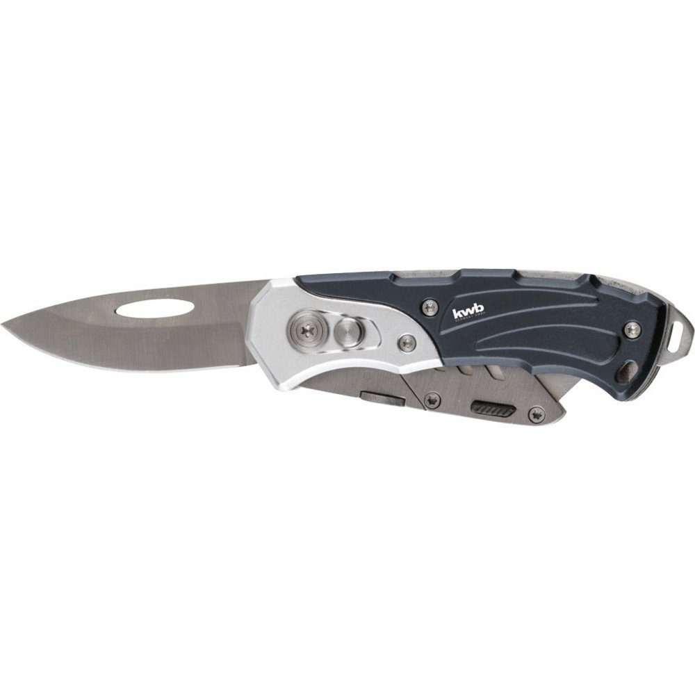 kwb Cuttermesser, Universal-Messer inkl. Cutter-Messer klappbar, zwei extra  scharfe 60 x